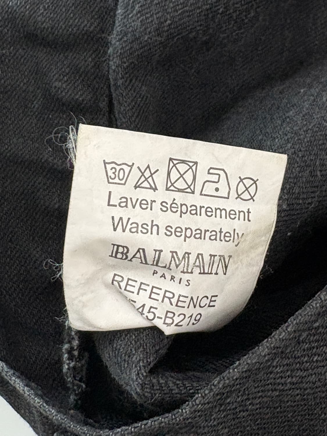 발망 12ss 뉴바이커 코팅진 상품이미지5