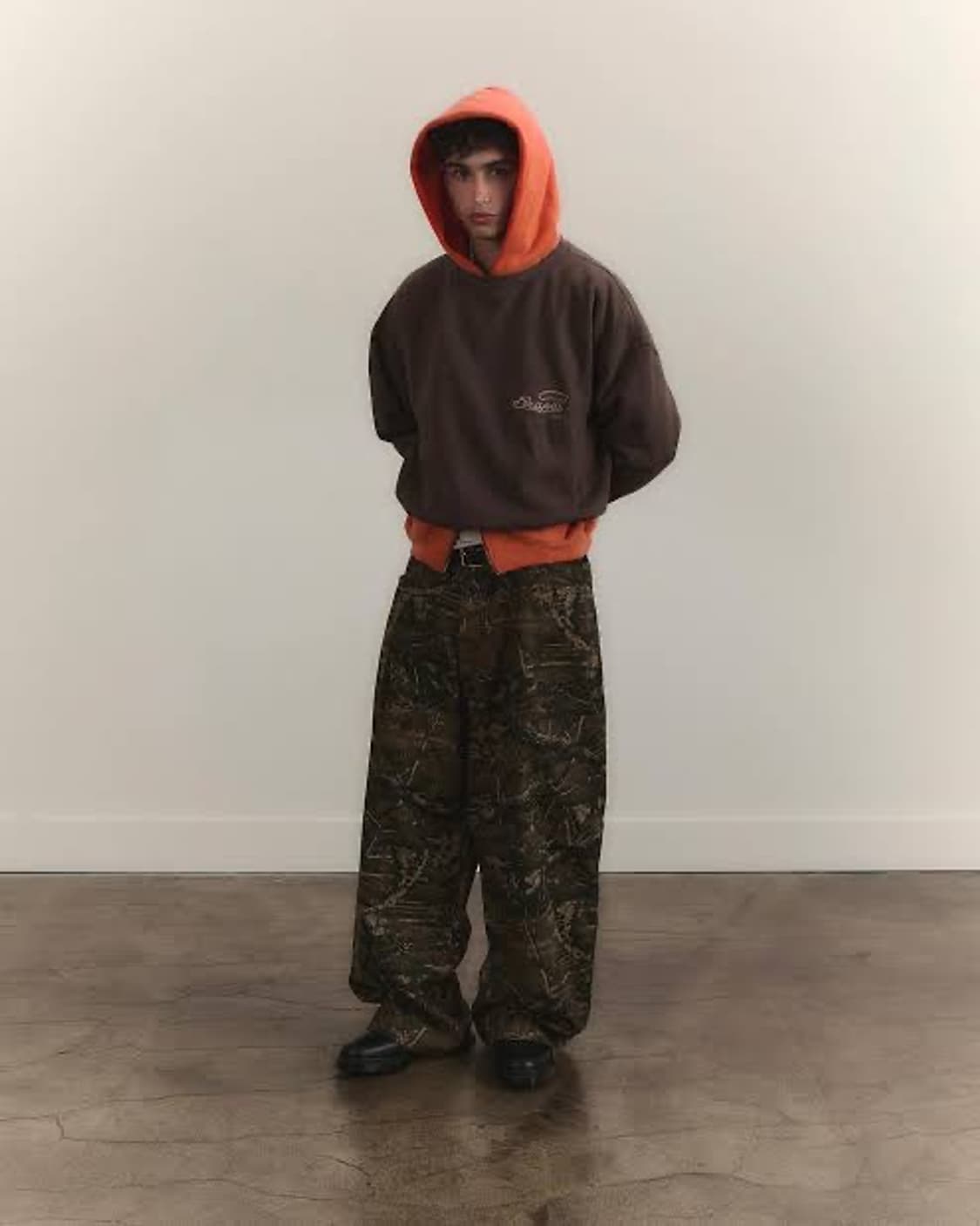 shapesUSA 카모 와이드 레그 데님 / 30 상품이미지1