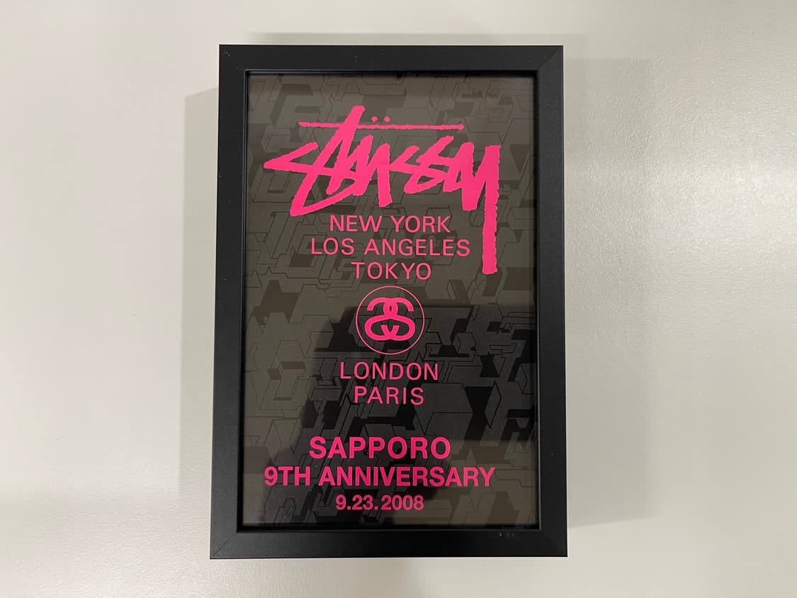 스투시 삿포로 챕터 한정판 아트 포토 2008 STUSSY 상품이미지1