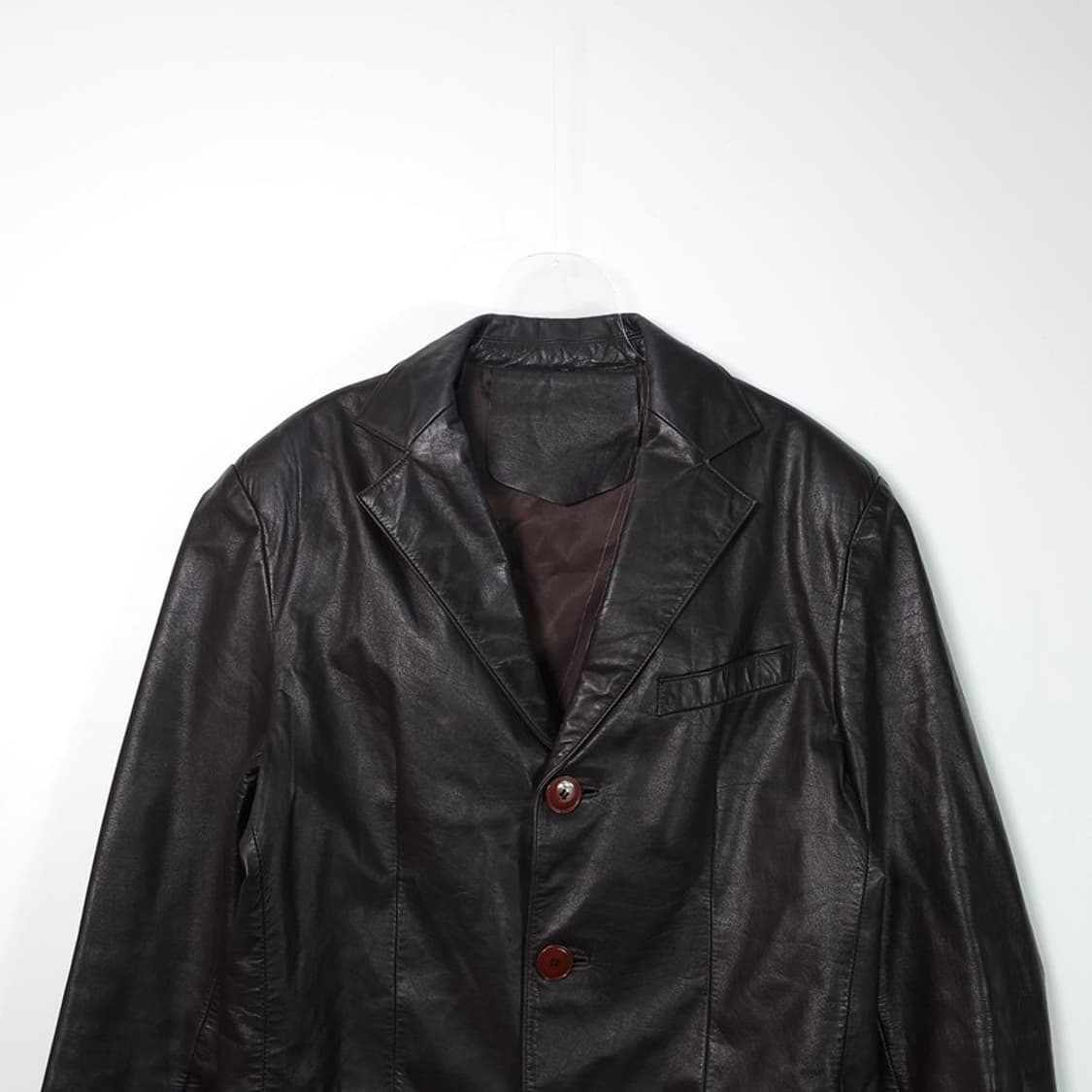 빈티지 소가죽 블레이저 XL 상품이미지3