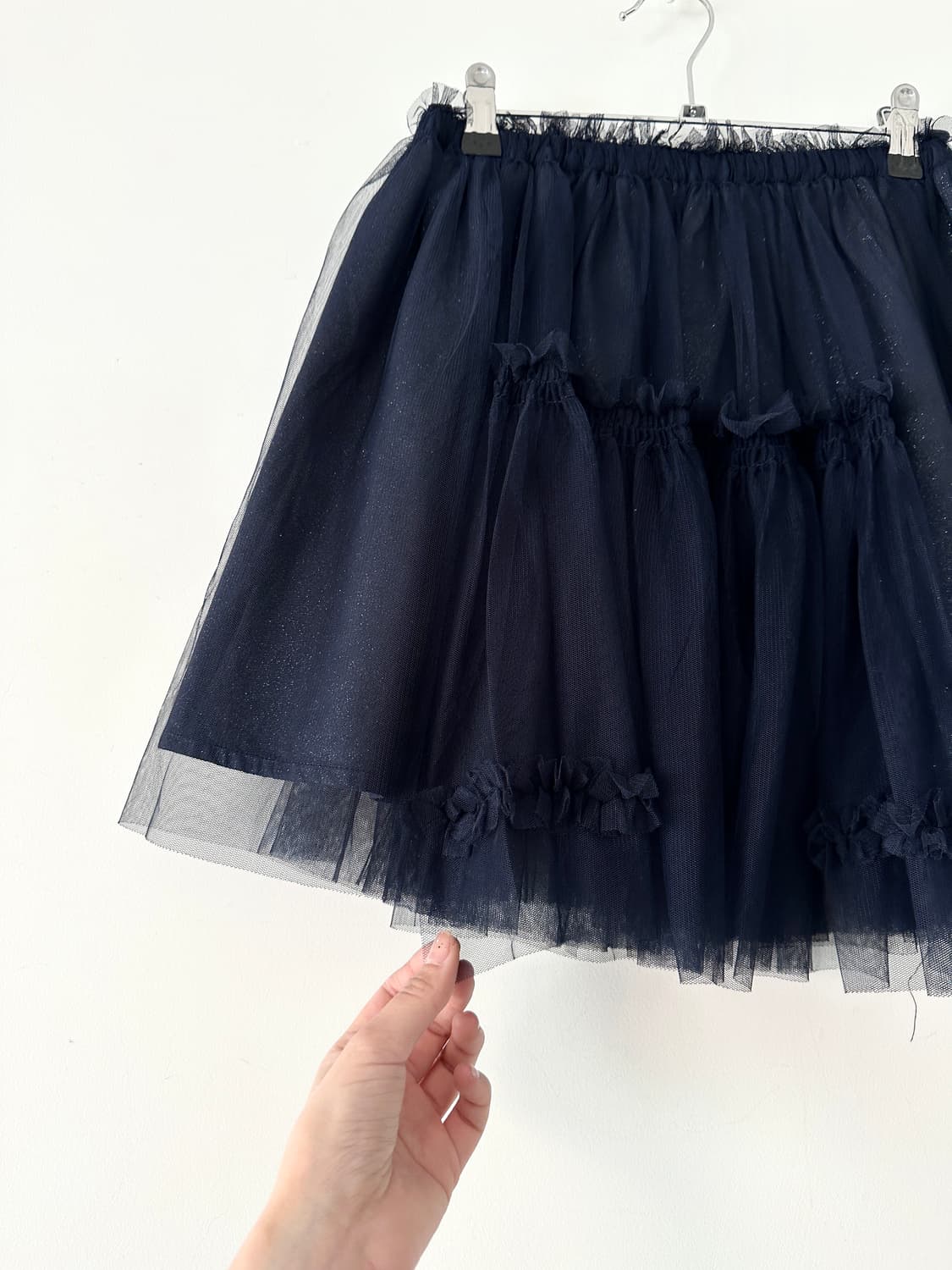 Tiered can can mini skirt / 상품이미지3