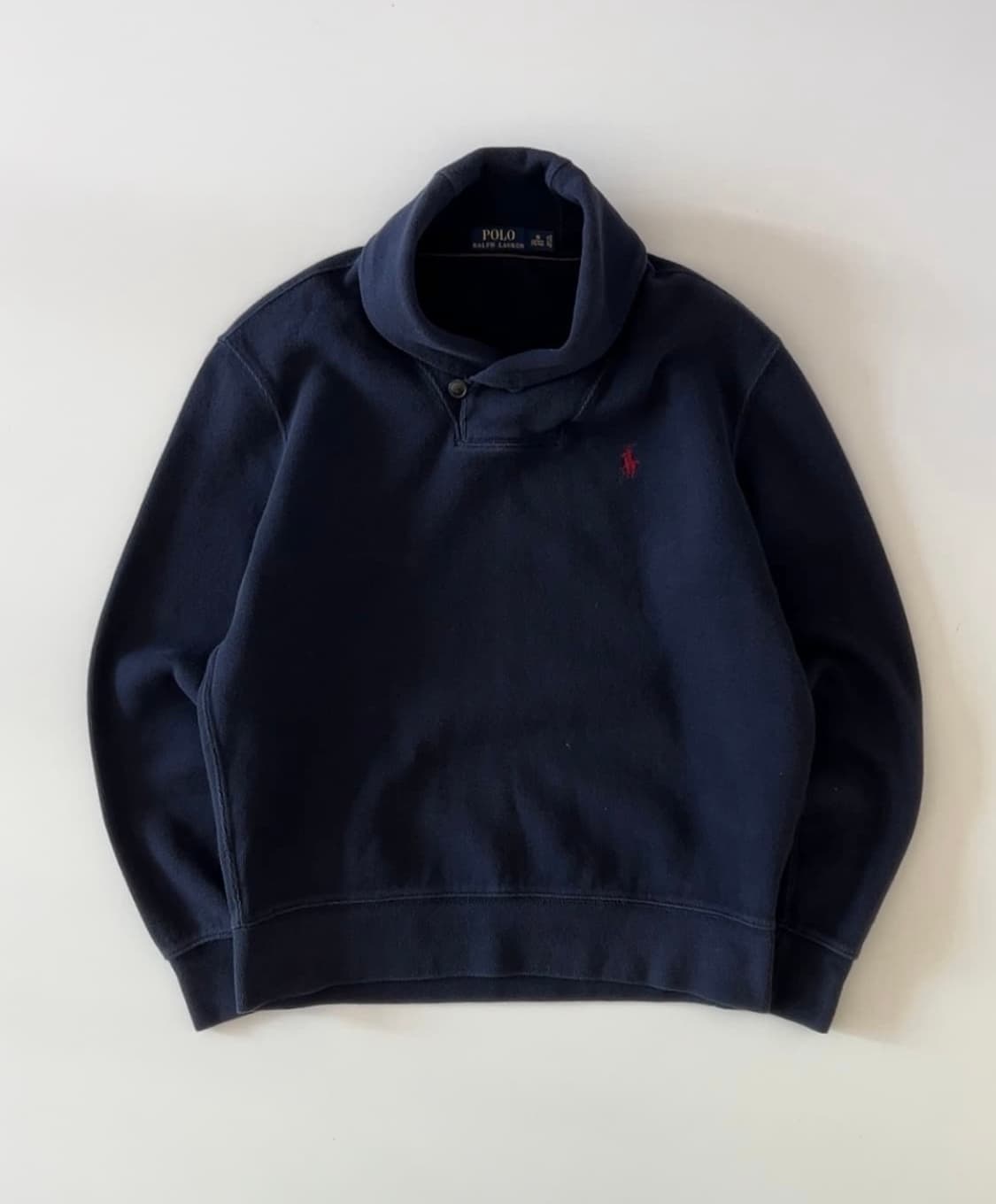 폴로 숄카라 엘보패치 니트 맨투맨  상품이미지1