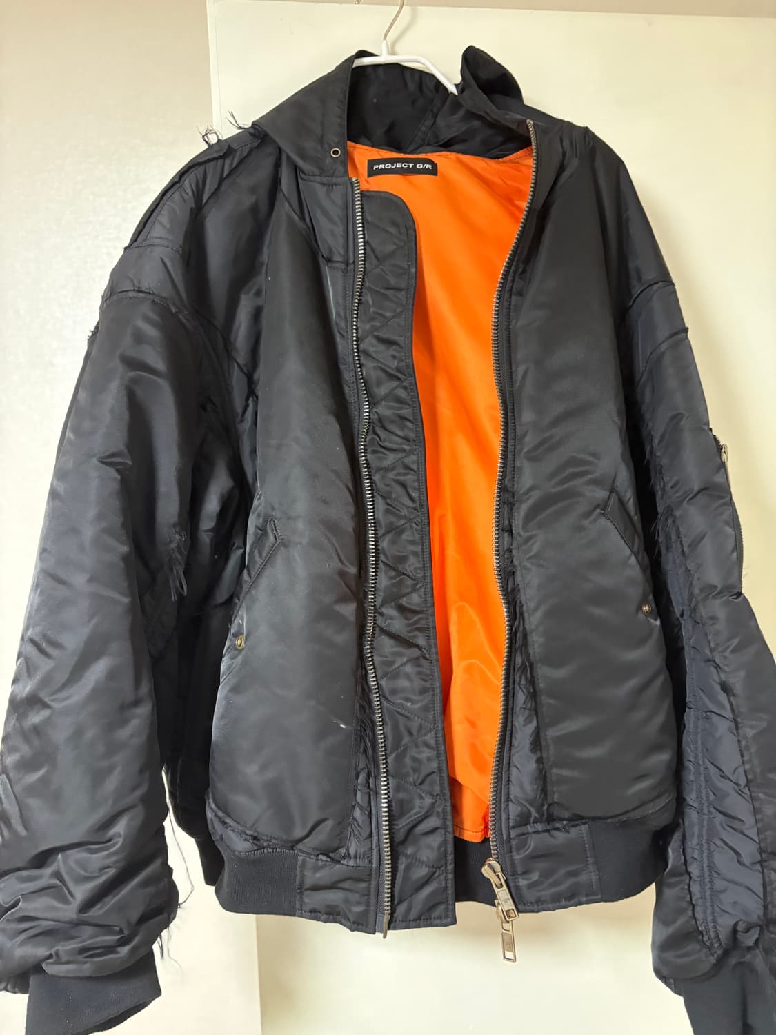 프로젝트 gr 리워크 봄버 1 사이즈 상품이미지2