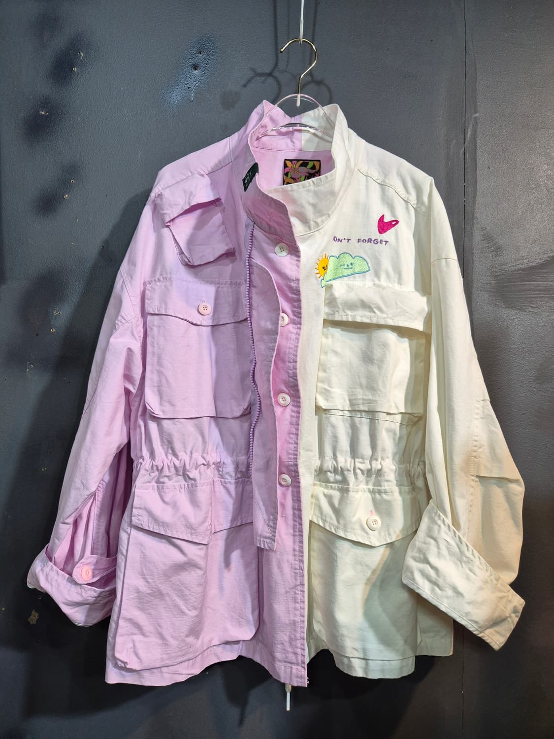 사파리 점퍼 프리 사이즈 상품이미지1