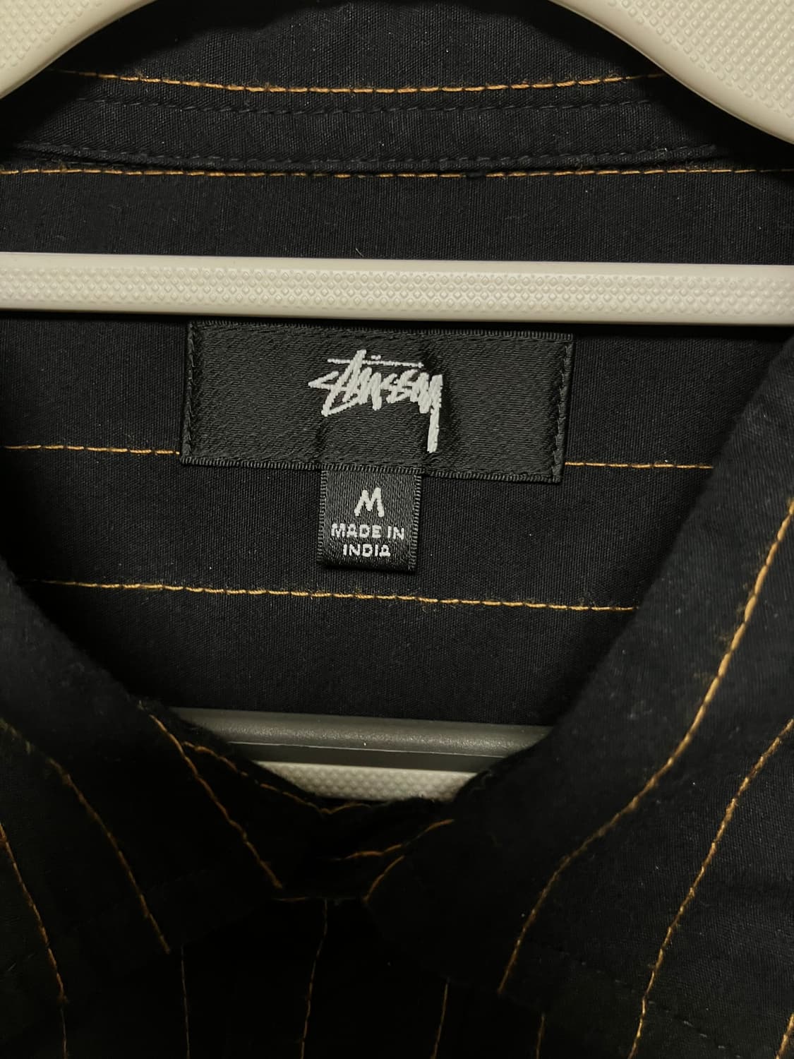 stussy 핀 스트라이프 셔츠 상품이미지3