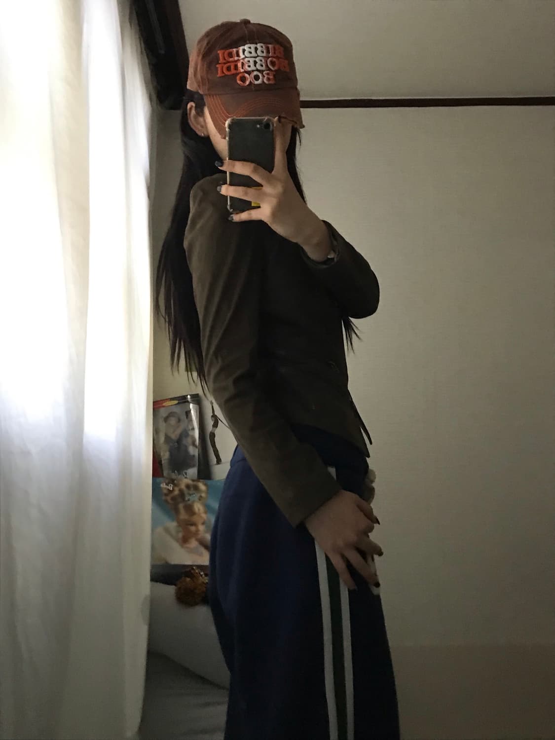 빈티지 브라운 스웨이드 투웨이 자켓 상품이미지7