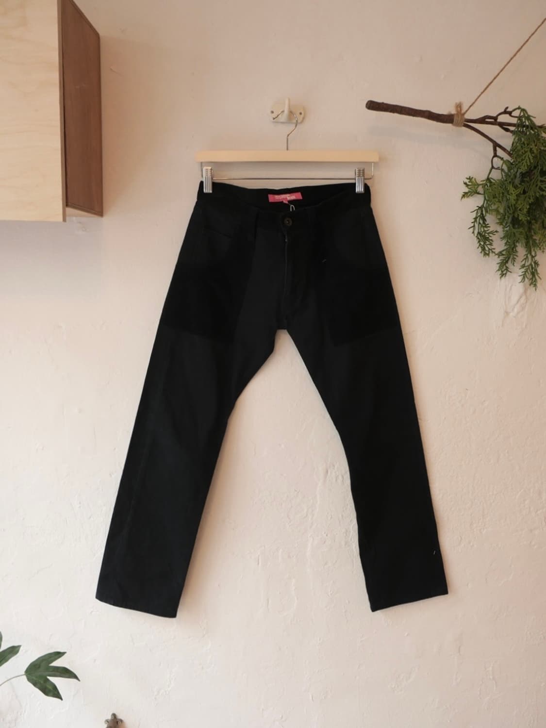 준야 와타나베 핑크 코튼 팬츠 상품이미지1