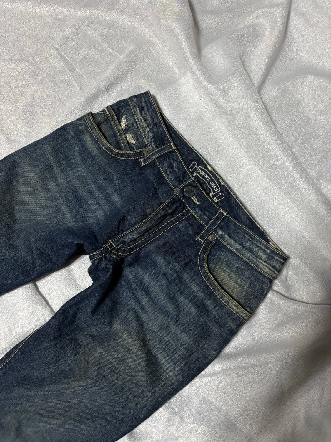 “Robins Jeans”Y2K Patchwork Detail Pants 상품이미지9