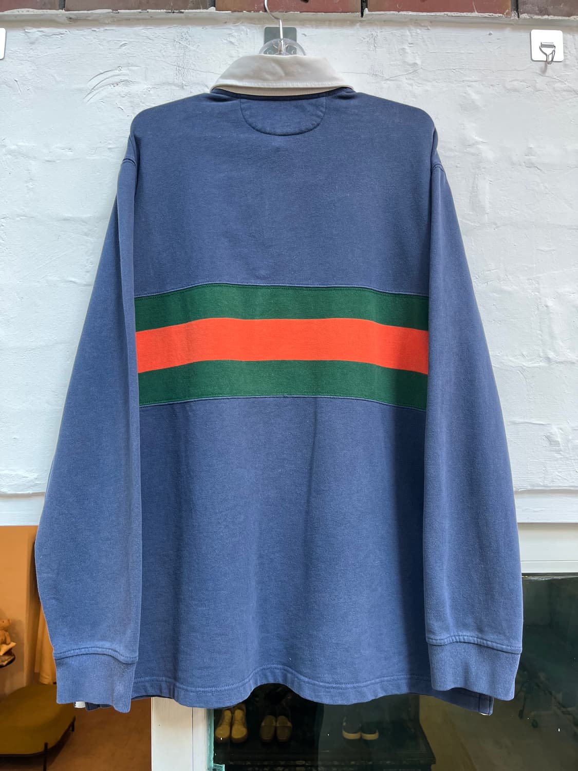 Polo Ralph Lauren 스트라이프 럭비 셔츠 L 상품이미지8