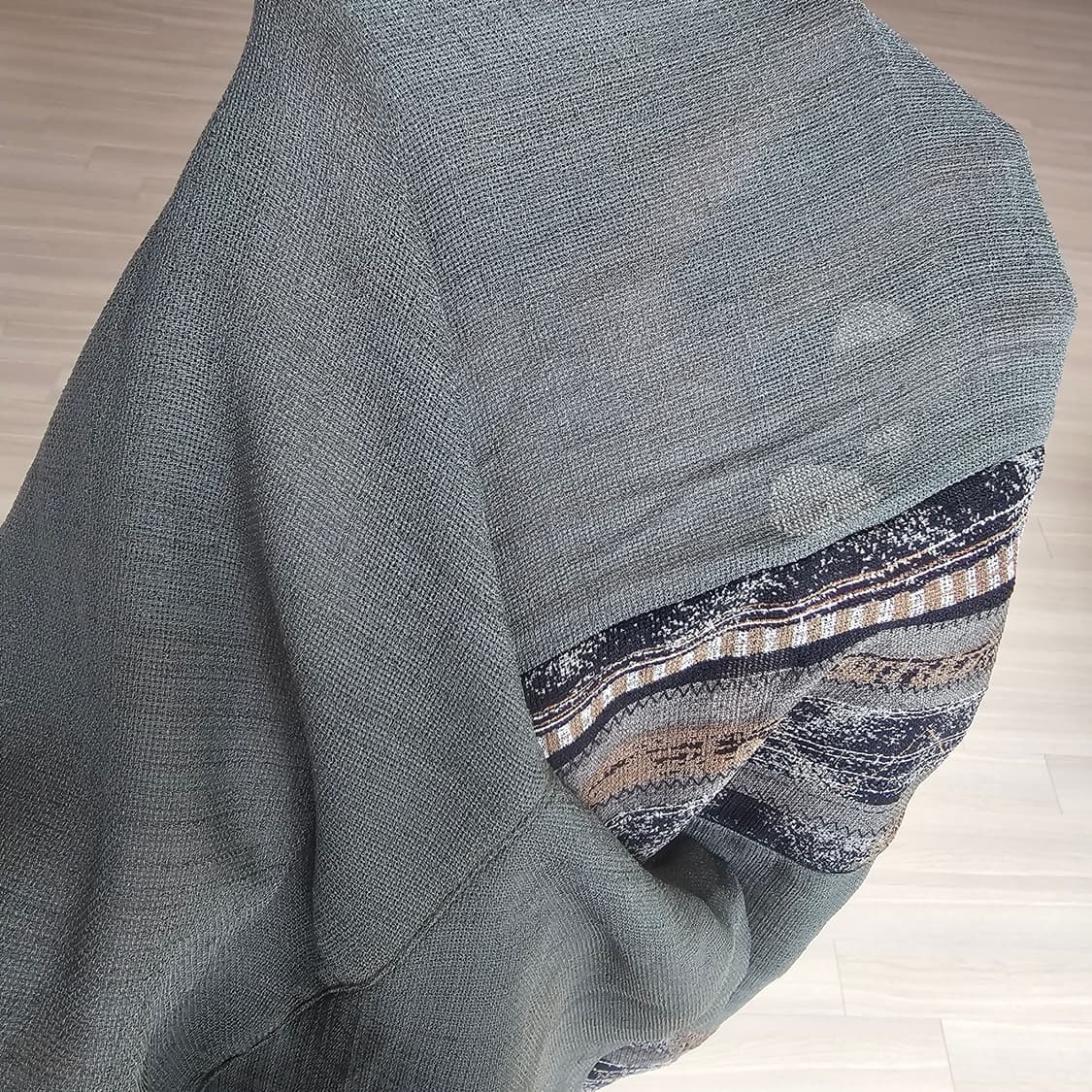 M 55 66 77 ) 린드버그 린넨 폴로 반팔 티셔츠 일본 빈티지 카키 상품이미지8