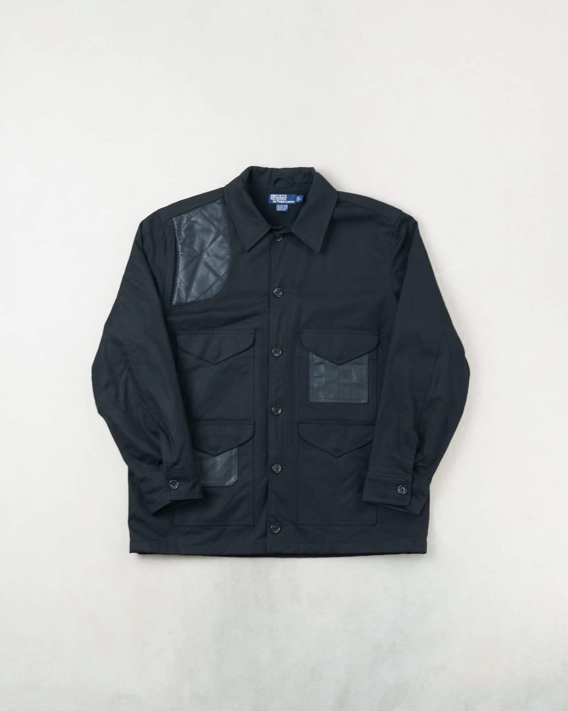 (L) 폴로 왁스 코튼 헌팅 자켓 상품이미지1