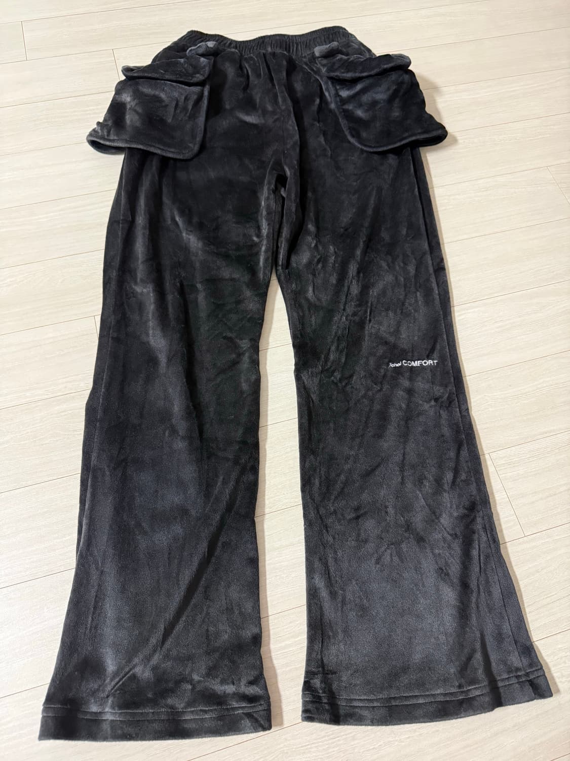 24-005 FLEECE POCKET PANTS (BLACK) 상품이미지5