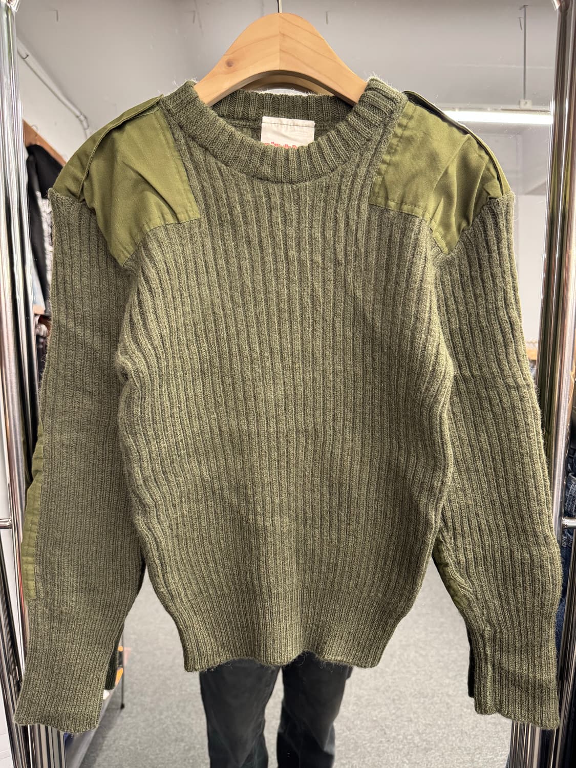the woolly pully 잉글랜드 빈티지 코만도 니트 상품이미지1
