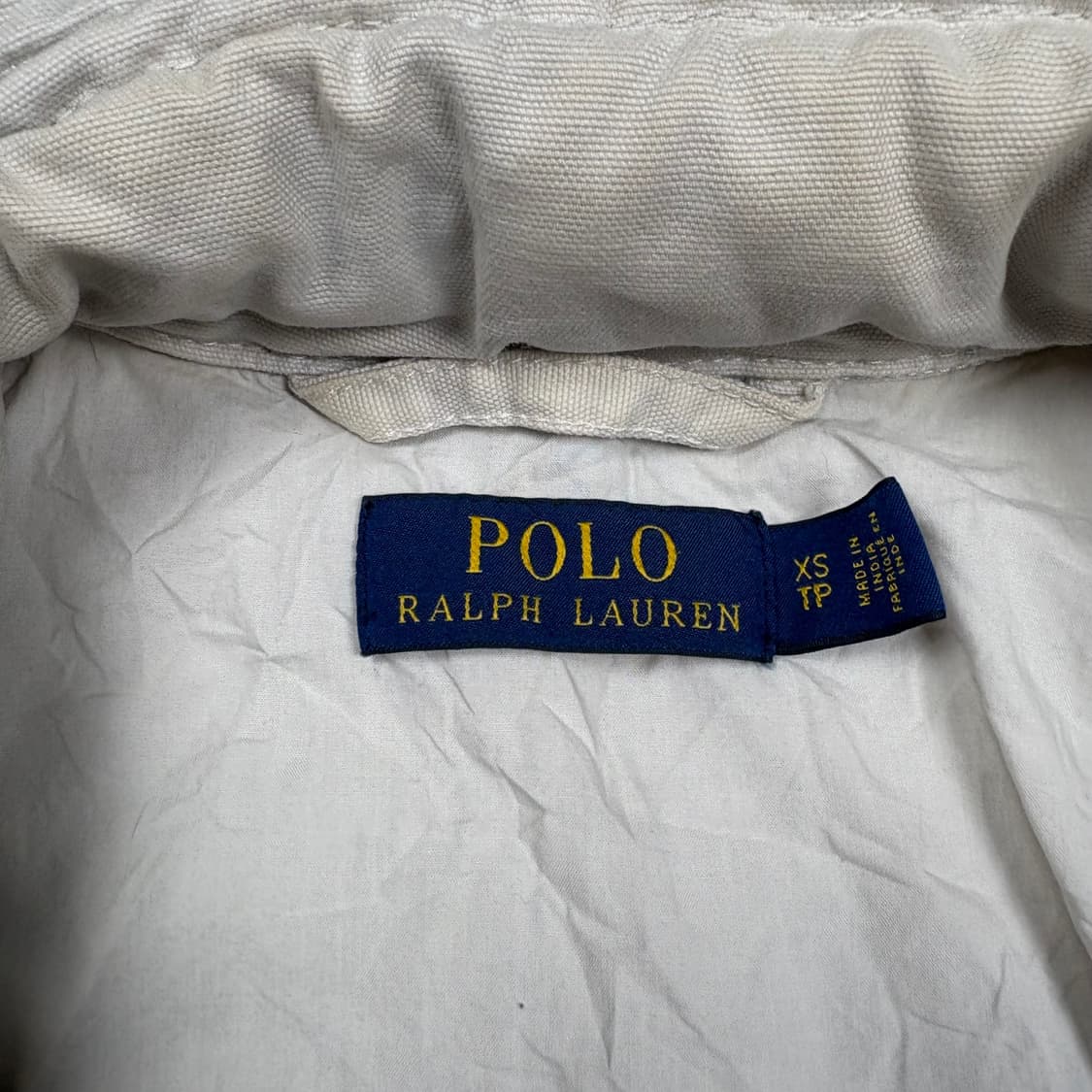 폴로 랄프로렌 크림컬러 멀티 패치 레이싱 자켓 상품이미지3