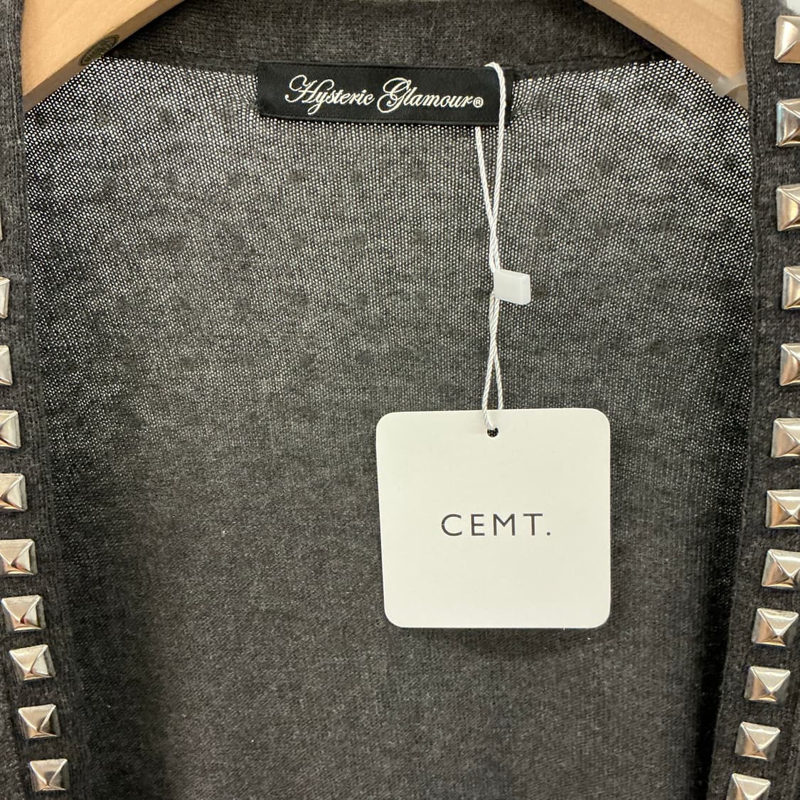 히스테릭 글래머 스터드 가디건 상품이미지2