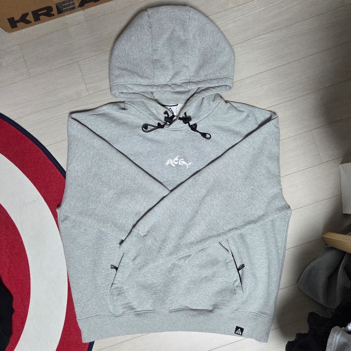 [asia L] 나이키 NRG ACG GPX 돌핀 후드 그레이 헤더 상품이미지1
