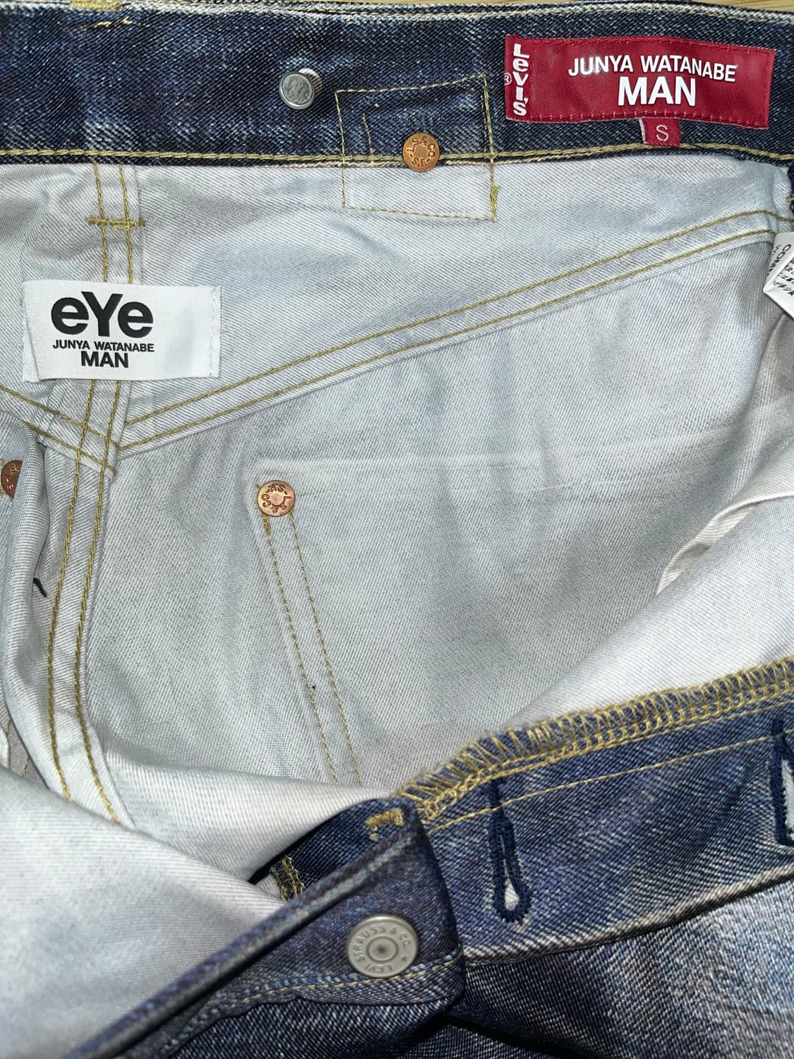 [S]베르베르진 준야와타나베 리바이스 트롱프뢰유 신치백 나일론 데님 상품이미지8