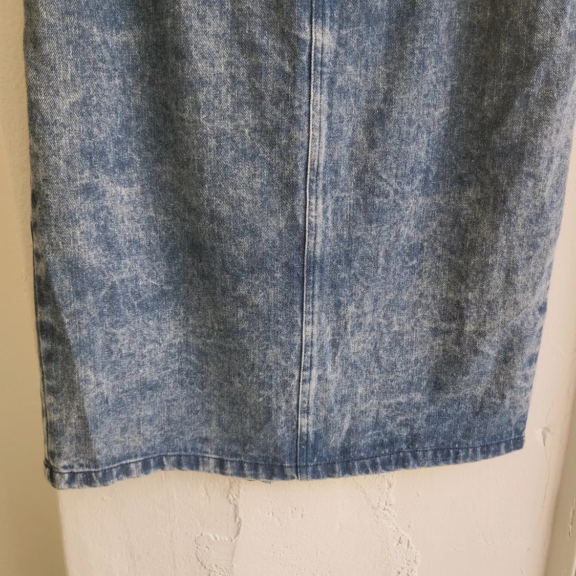 애시드워시 빈티지 밴딩 데님스커트 상품이미지4