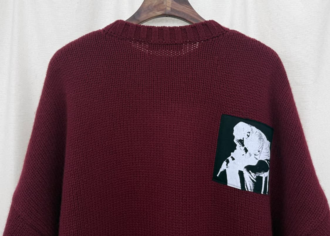 언더커버 토이 위드아웃 소울 인타르시아 울 스웨터 상품이미지8