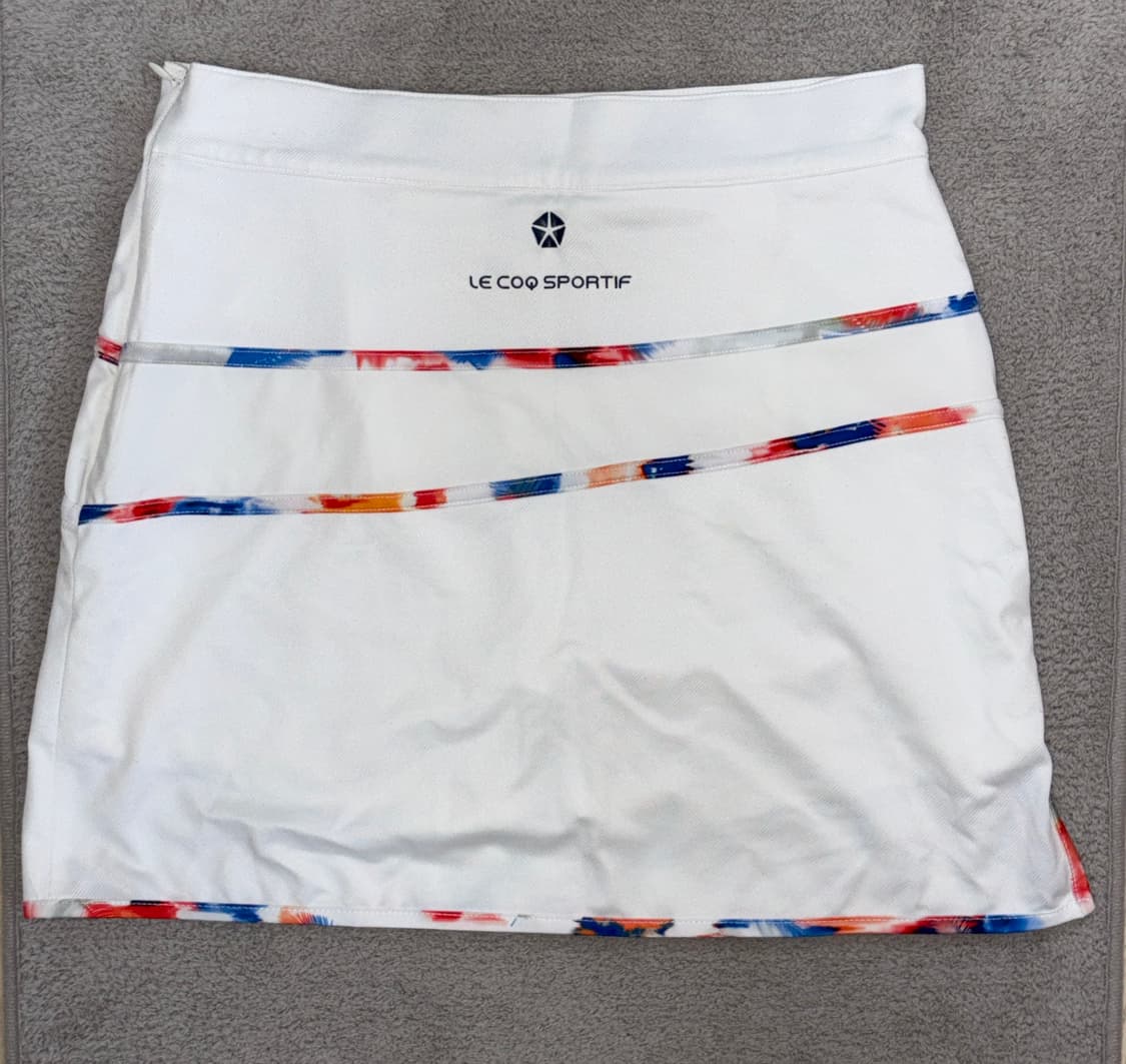 [S급] 🇫🇷르꼬끄 스포르티브 골프 스커트 화이트 S 상품이미지2