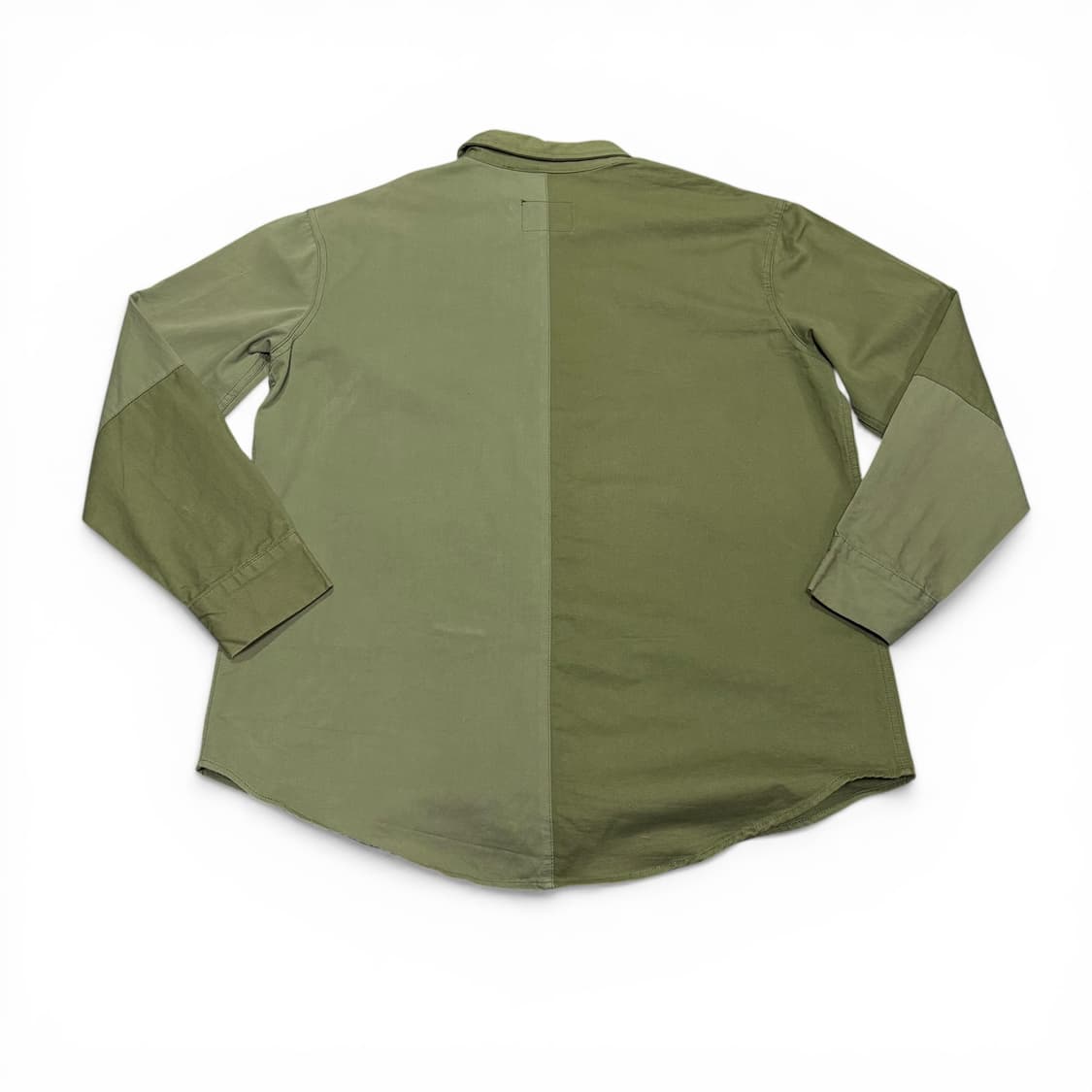 M 브라운브레스 카키 투톤 포켓 워크셔츠 상품이미지2