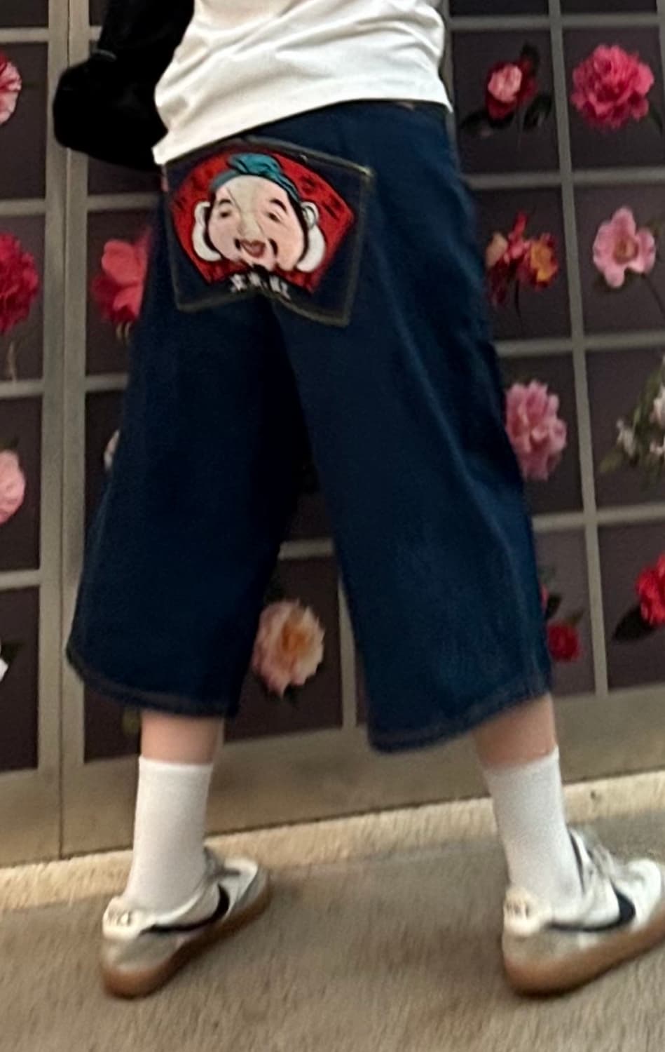 에비수 빈티지 버뮤다 데님팬츠 상품이미지1
