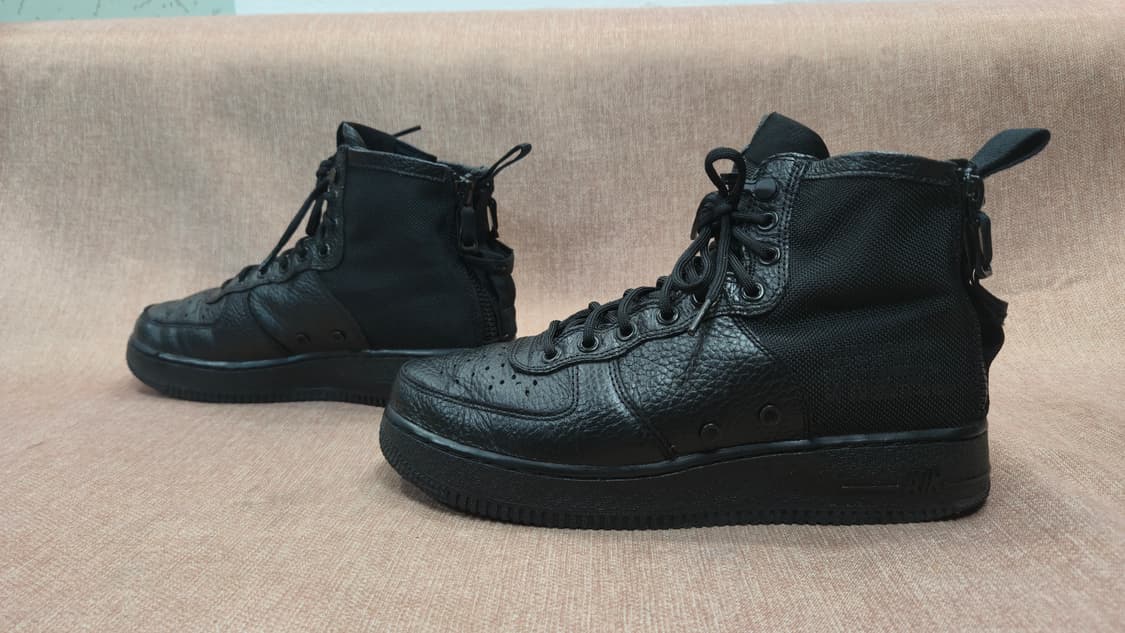 나이키 260mm-  스페셜 필드 에어포스 1 미드 블랙 상품이미지4