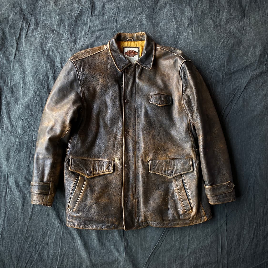 Harley-davidson cowhide jacket 상품이미지1