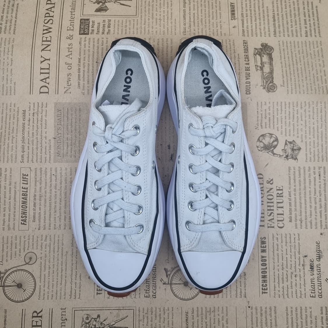 컨버스 런스타 하이크 로우 스니커즈245 상품이미지2