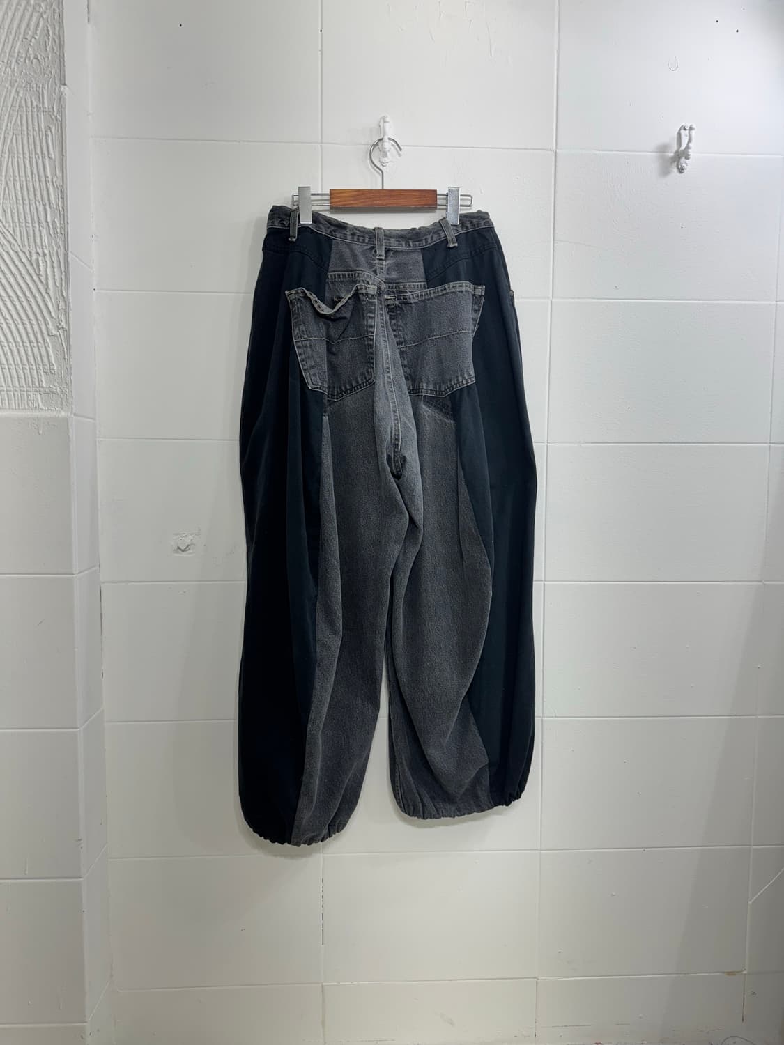 무채색 레오파드 블랙 데일리 시크 힙 코디세트 상품이미지5