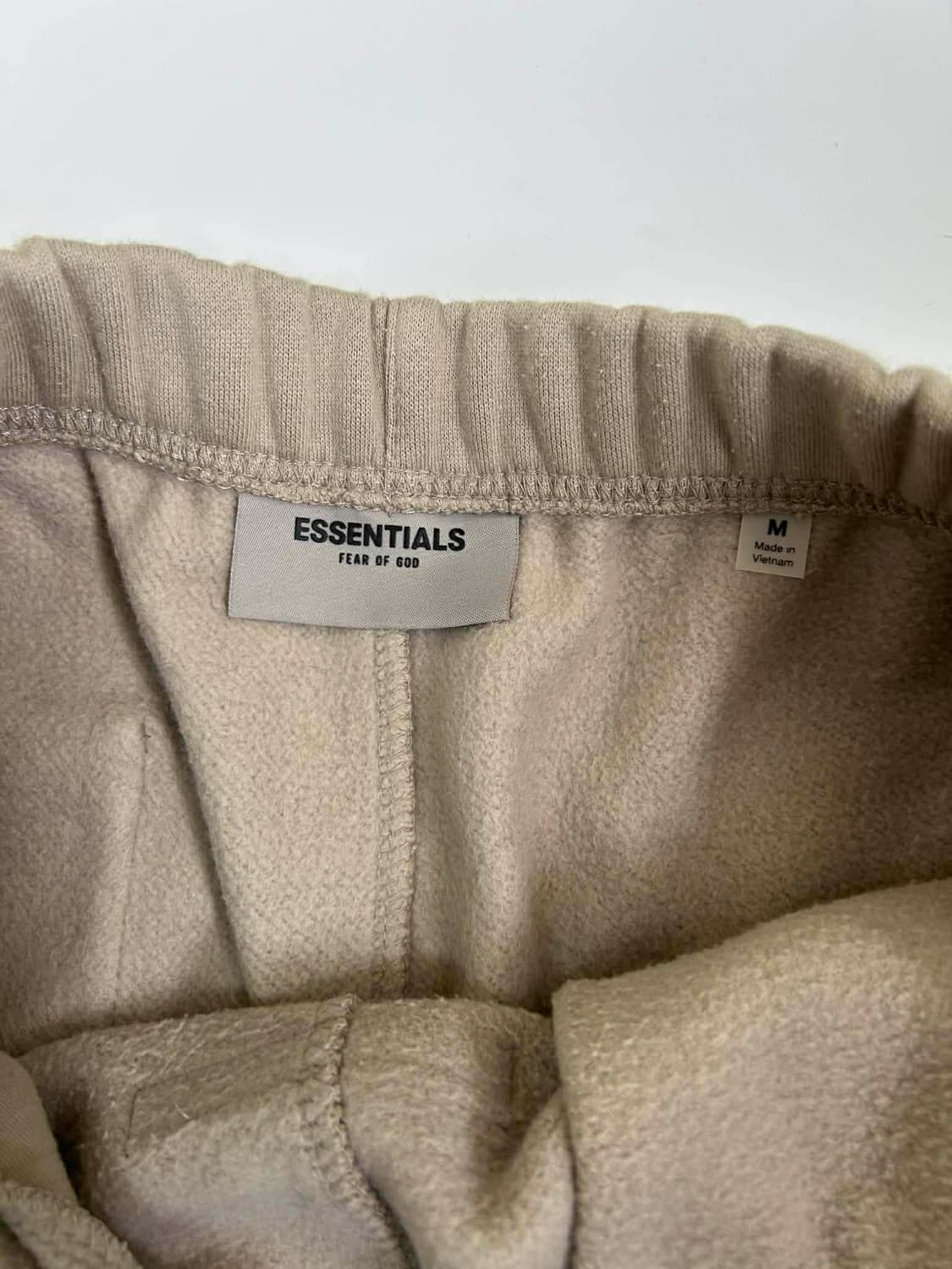 [M] 에센셜 피어오브갓 로고 스웨트 팬츠 베이지 상품이미지3