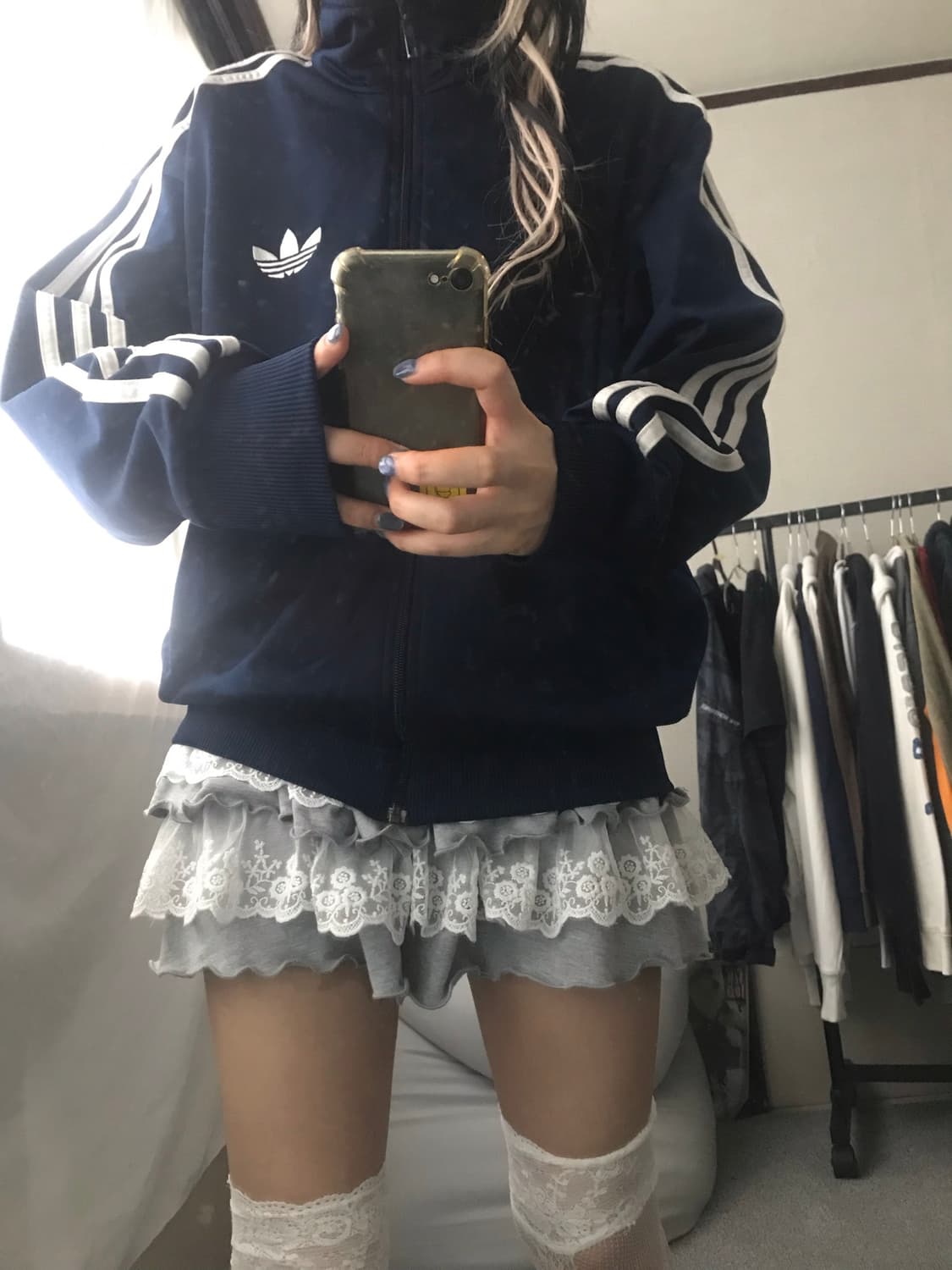 아디다스 네이비 구파이어버드 져지 상품이미지3