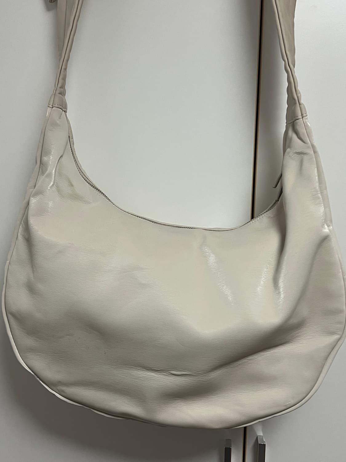 팔렛 크랙 레더 아이보리 문백 상품이미지6