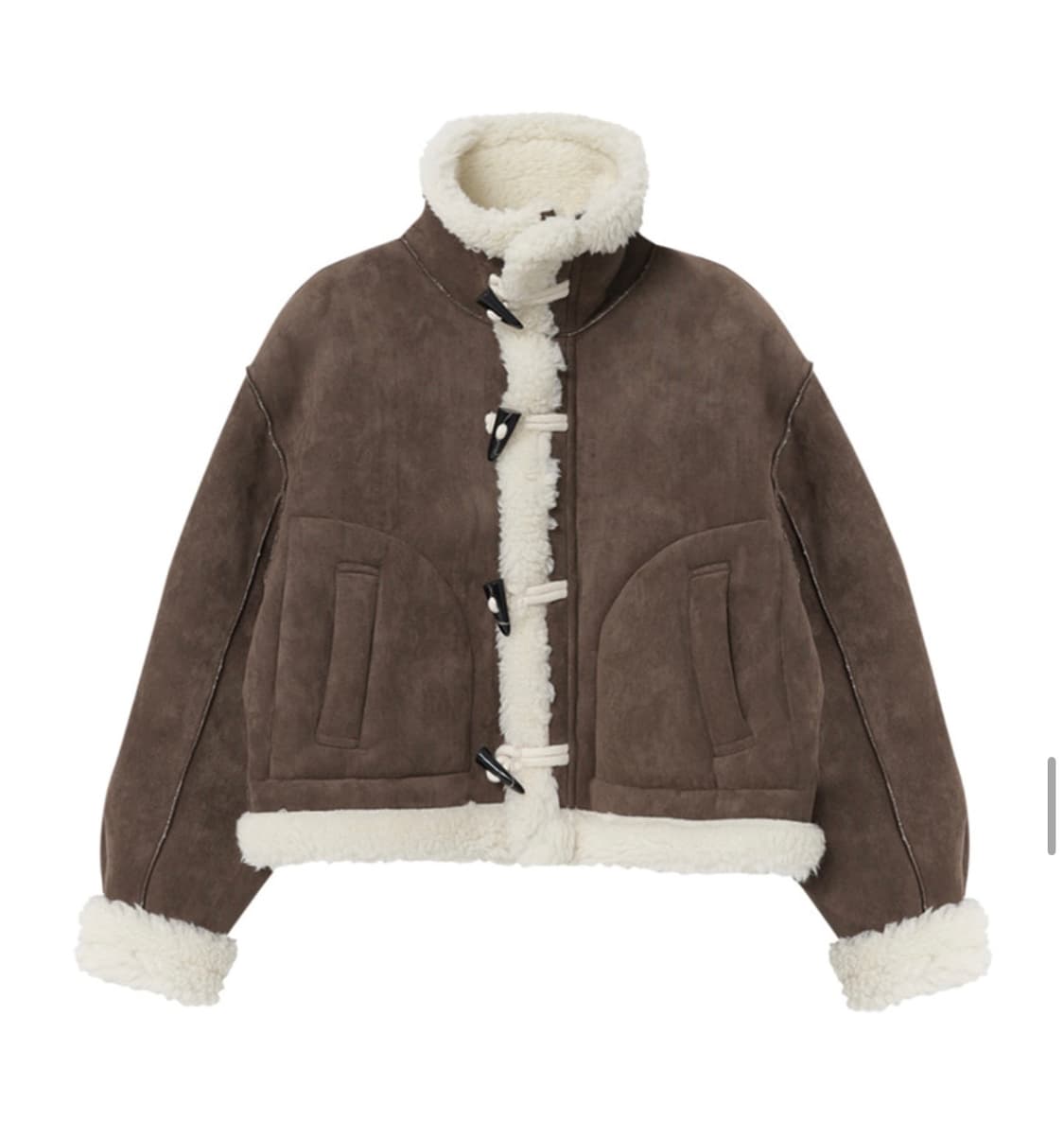 에트몽 무스탕 etmon High-Neck Suede 상품이미지1