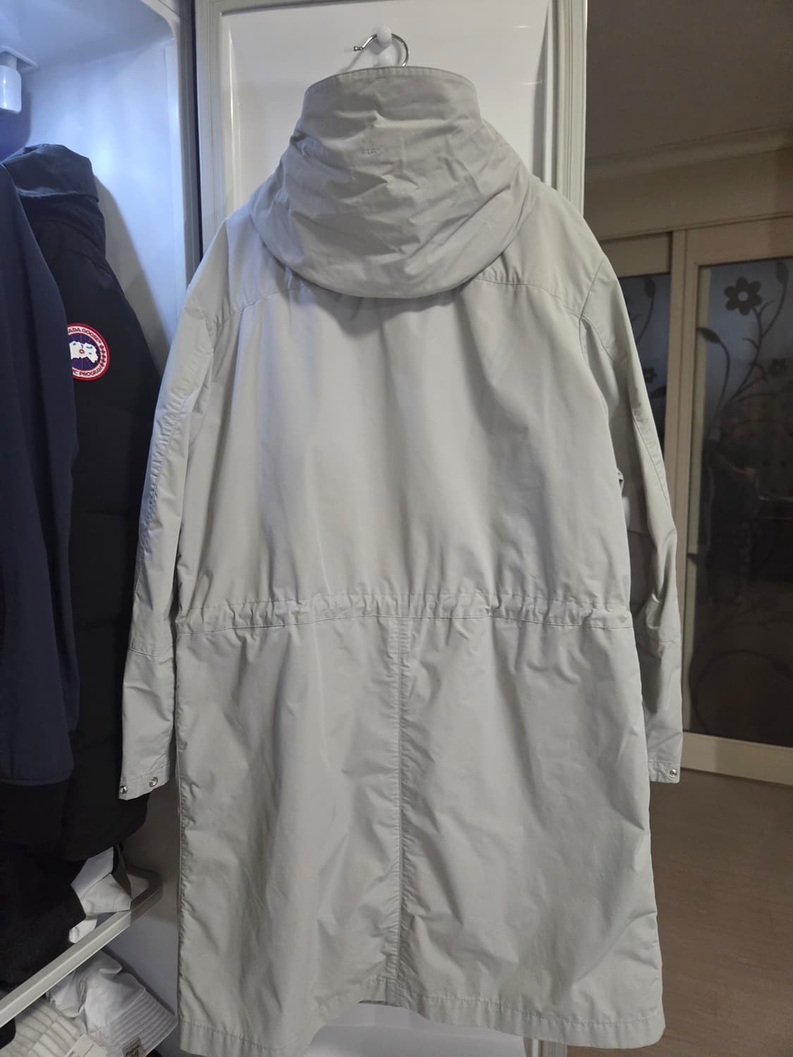 [S급/1회착] 타임옴므 후드  롱 바람막이 (100) 상품이미지2