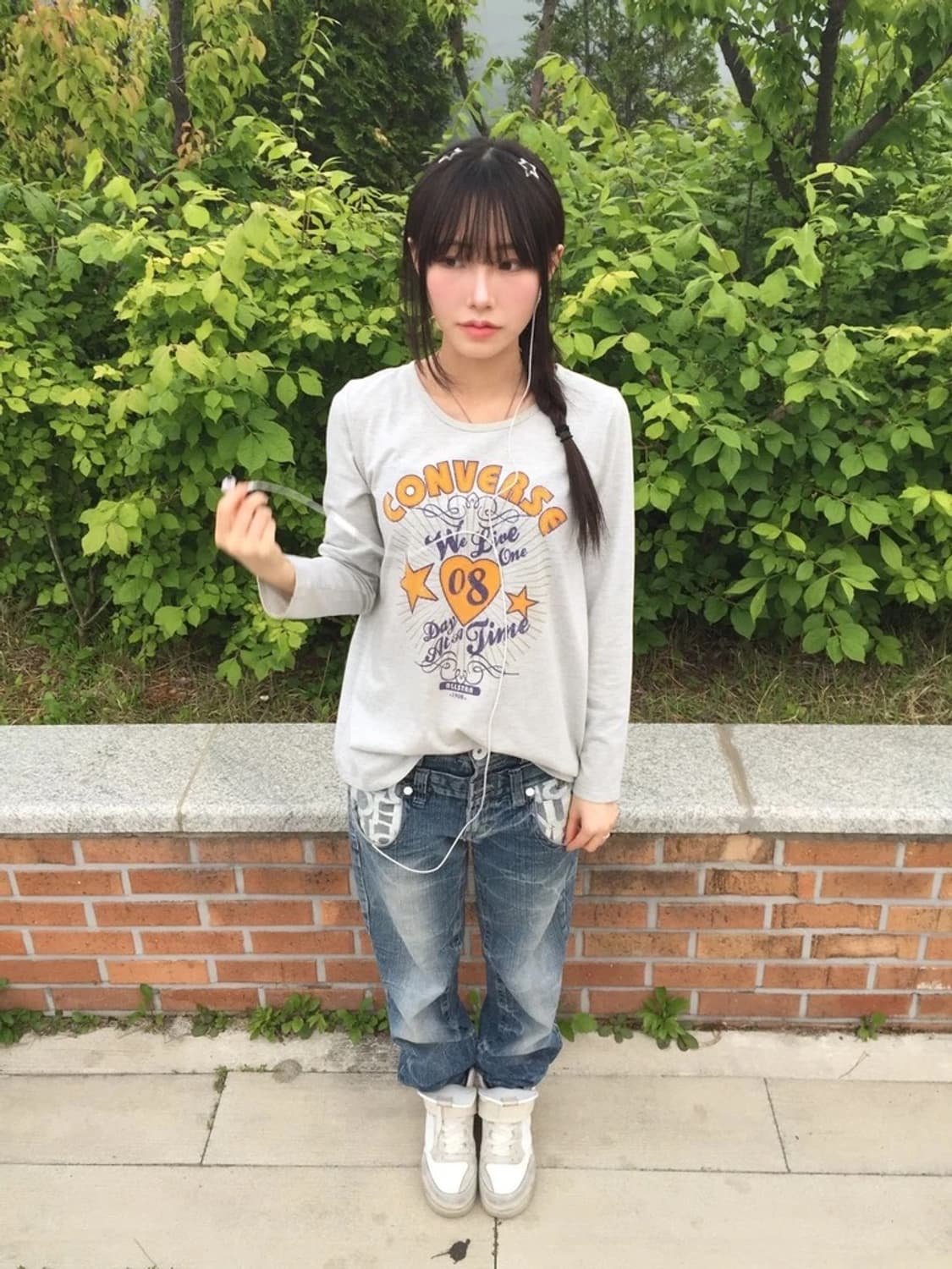 Converse All Star Graphic Long Sleeve 상품이미지1