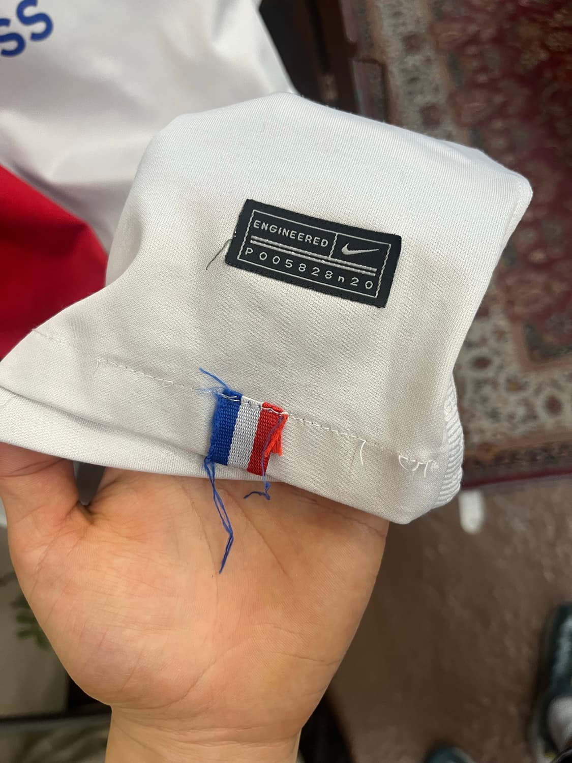 나이키 파리 생제르맹 2020/21 시즌 어웨이 반팔 유니폼 #csz93 상품이미지5