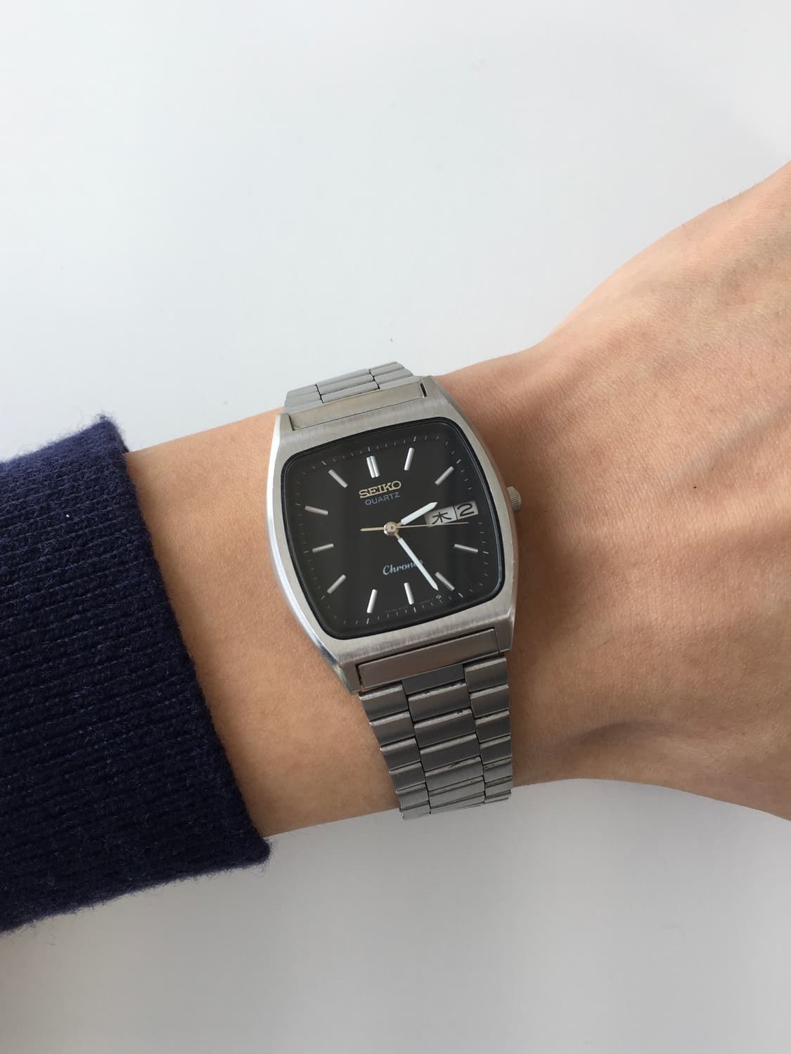 80s seiko chronos square quartz(ver.2) 상품이미지3