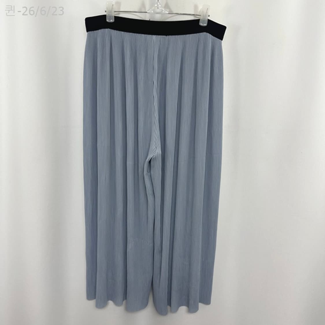 자라 여자 밴딩 주름 스판 바지 빅사이즈 (M) 상품이미지4