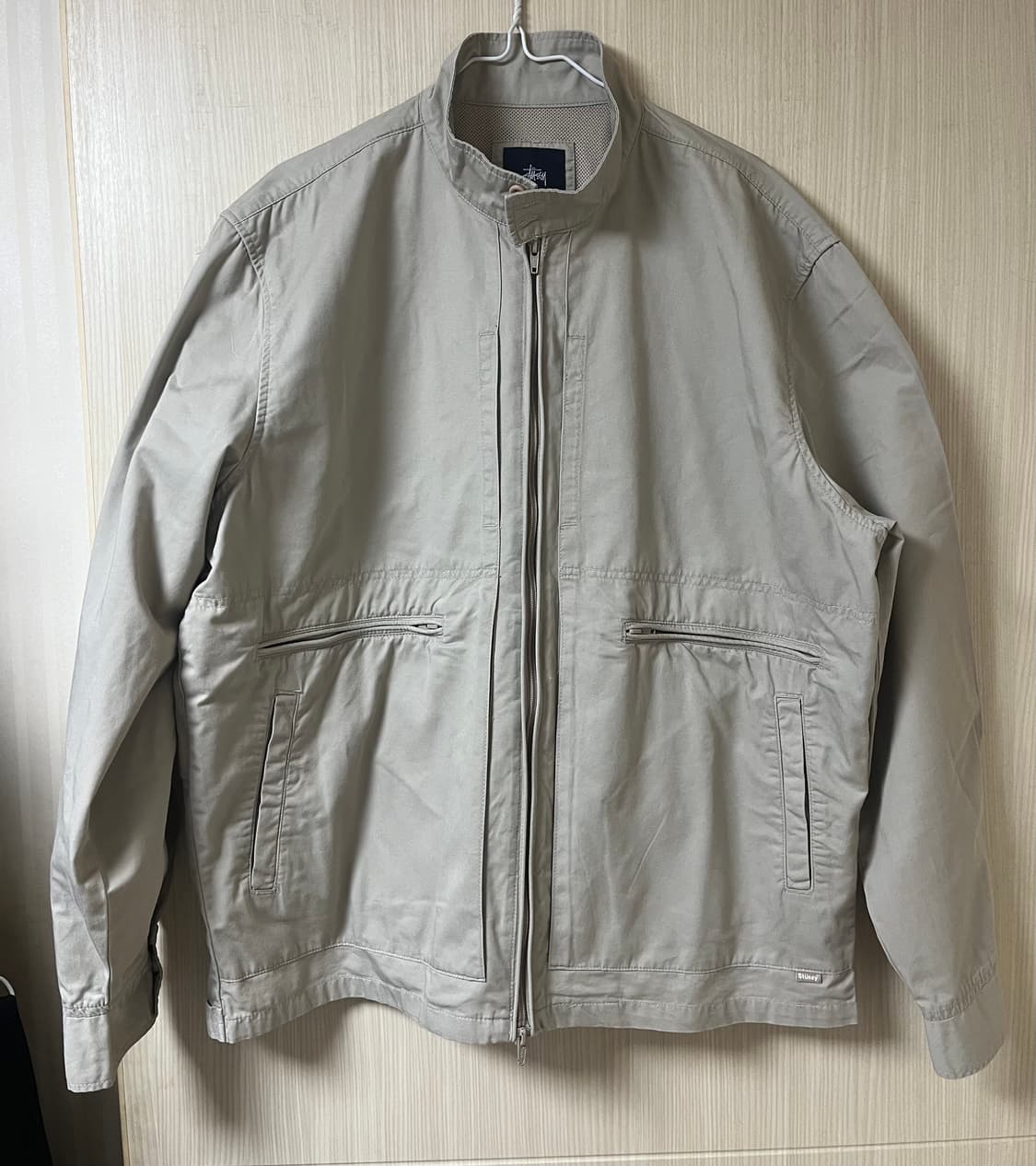 00s 스투시 투웨이 풀집업 해링턴 자켓 상품이미지1