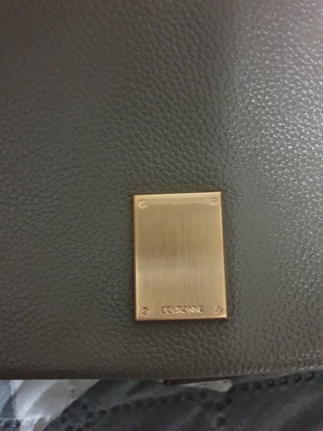 COURONNE 쿠론 소가죽 재키 미니 클러치겸 크로스백 상품이미지3