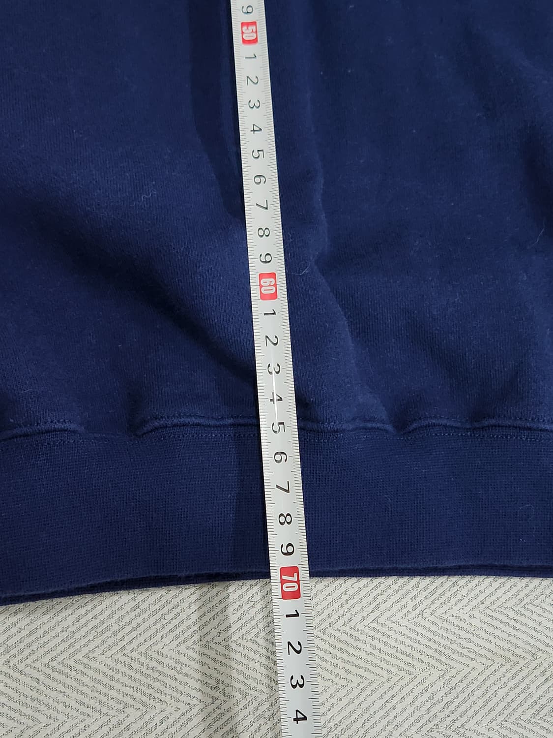 [105] 칸코 Kanco 앵무새 자수 네이비 맨투맨 남성 2사이즈 상품이미지9