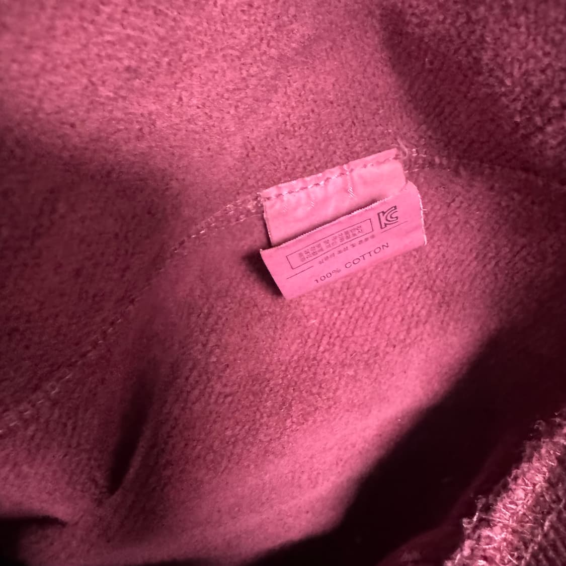 디스이즈네버댓 아치로고 후드티 버건디 상품이미지4