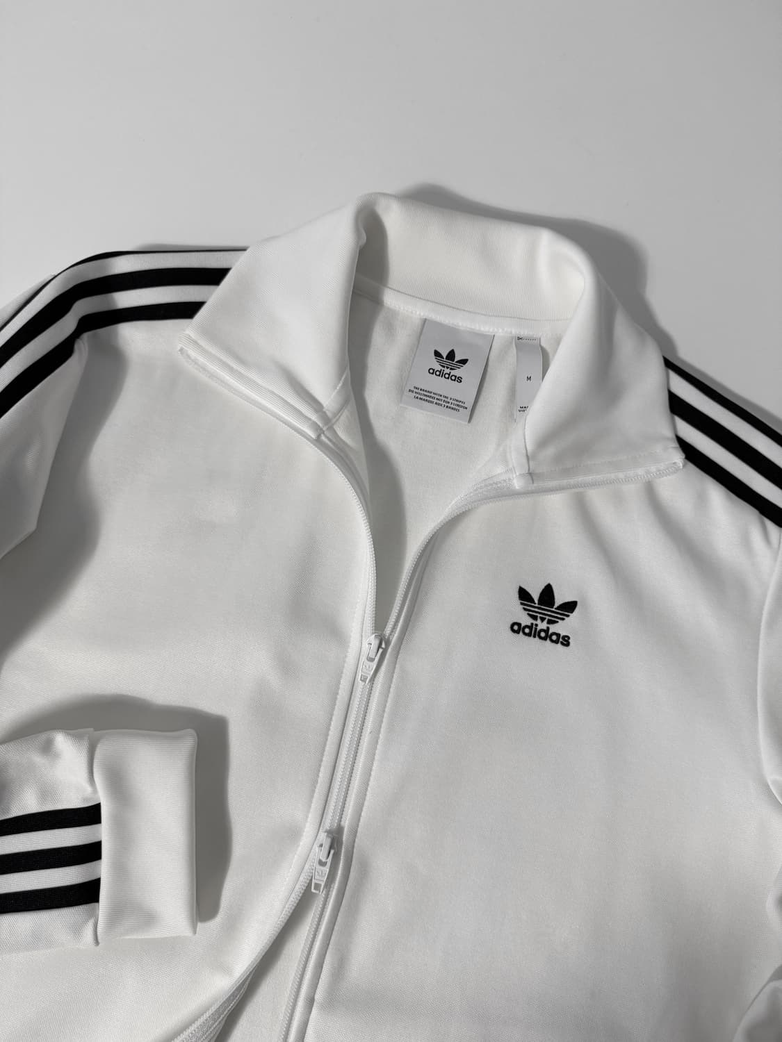 아디다스 루즈핏 화이트 베켄바우어 투웨이 트랙 져지 상품이미지4