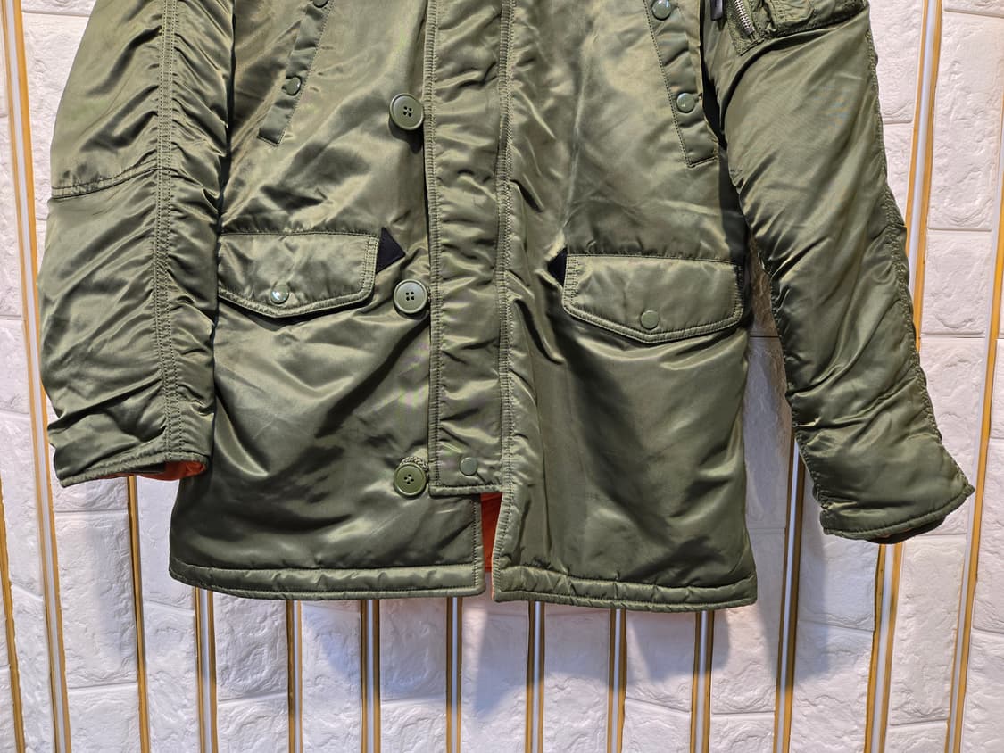 알파인더스트리 야상 패딩 M 상품이미지5