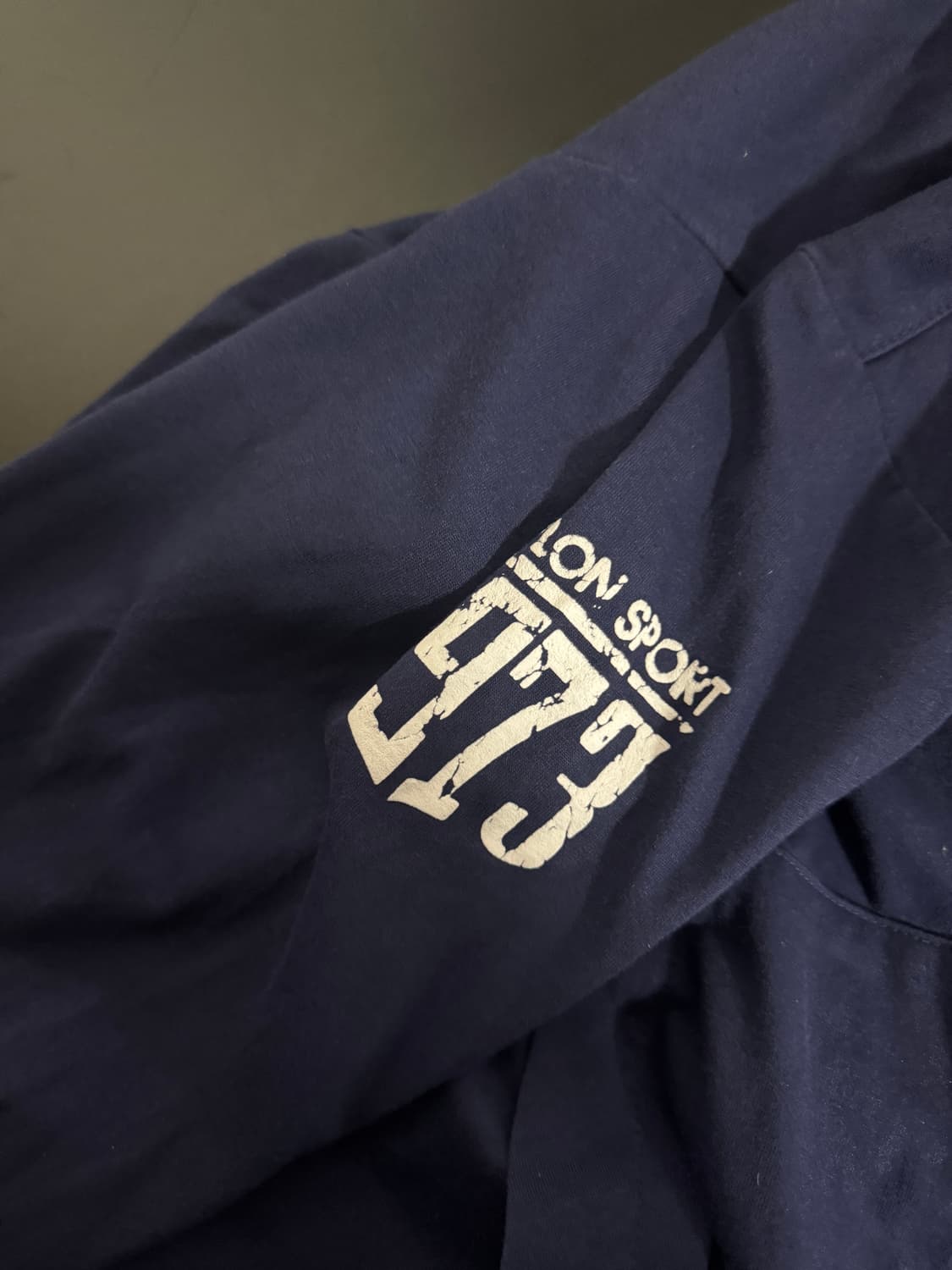 코오롱스포츠 뒷 프린팅 기능성 후드티 Xl 네이비 상품이미지4