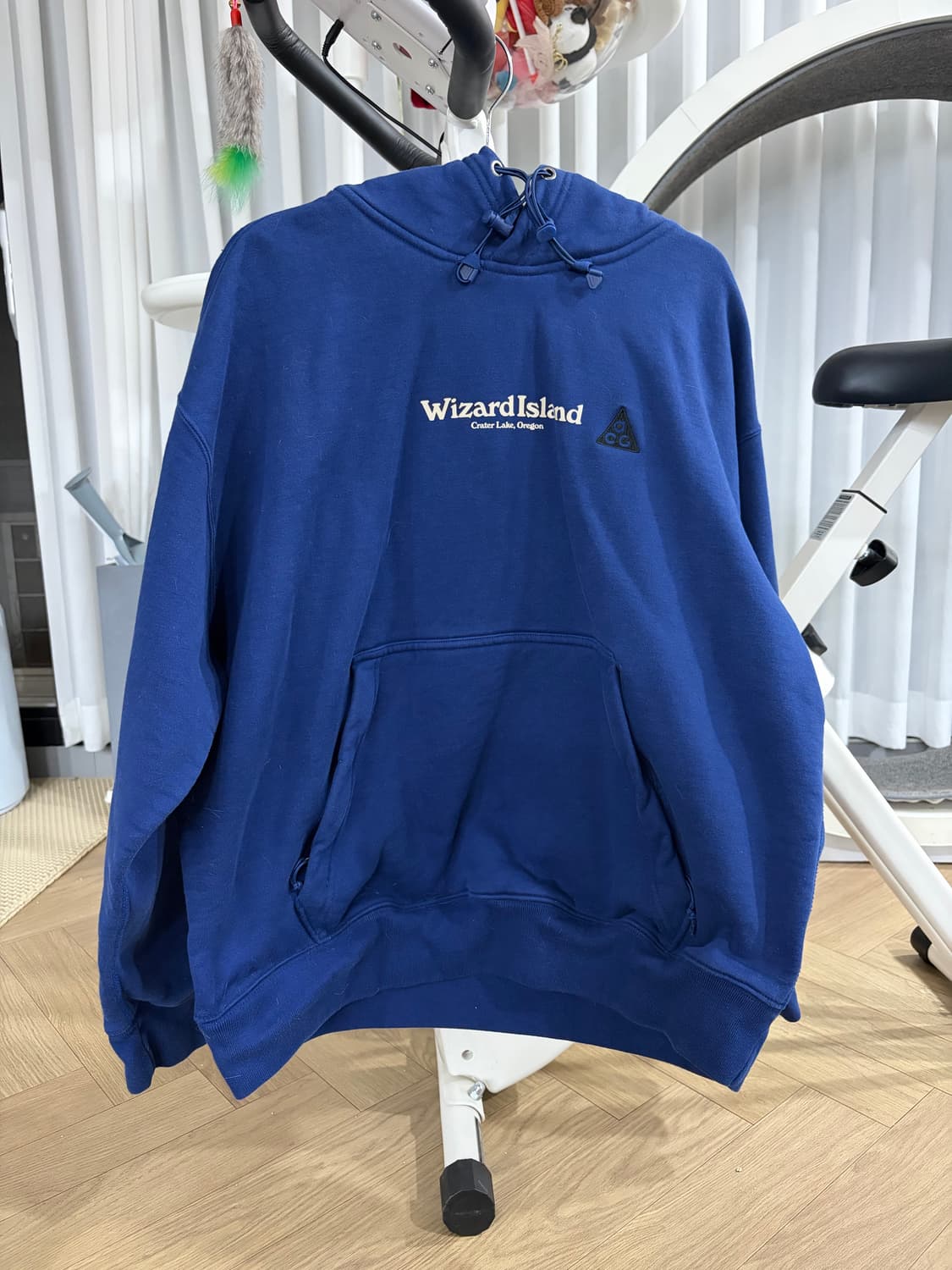 나이키 ACG 위자드 플리스 후디 빈지노 착용 상품이미지1