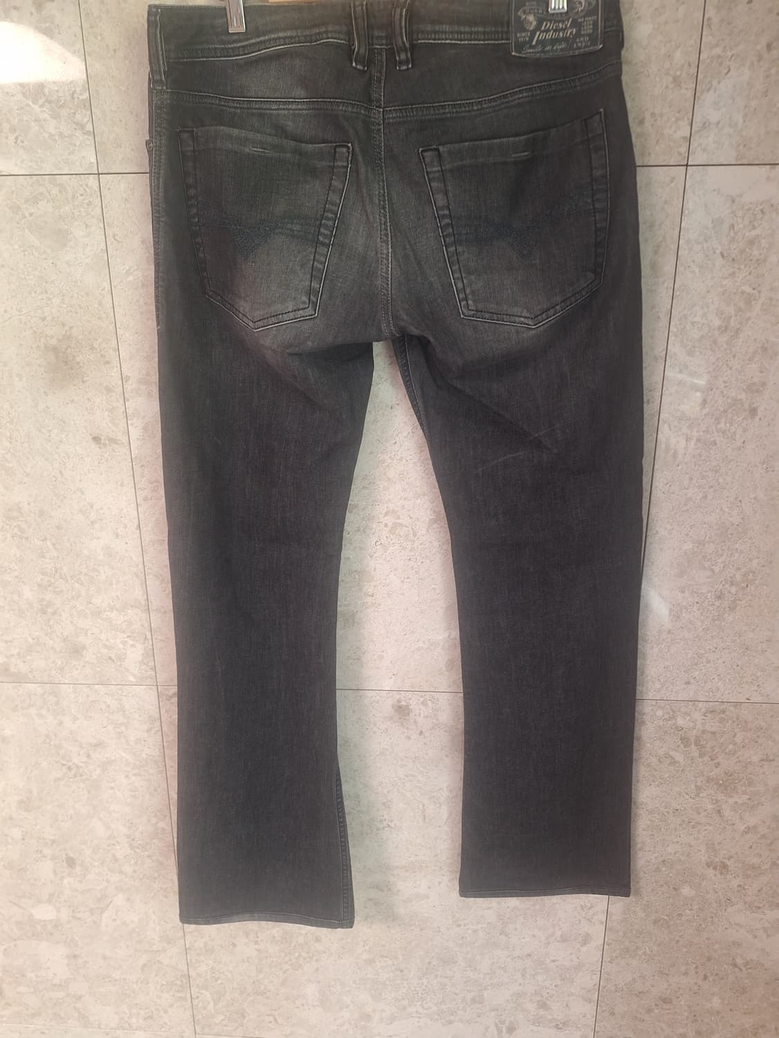 디젤 ZATHAN 블랙 워싱 청바지 W32 L32 상품이미지2