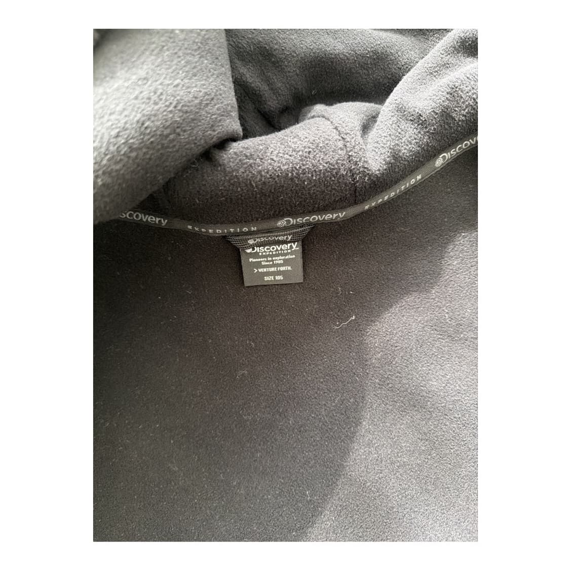 디스커버리 뽀글이 후드 플리스 자켓 105 상품이미지3