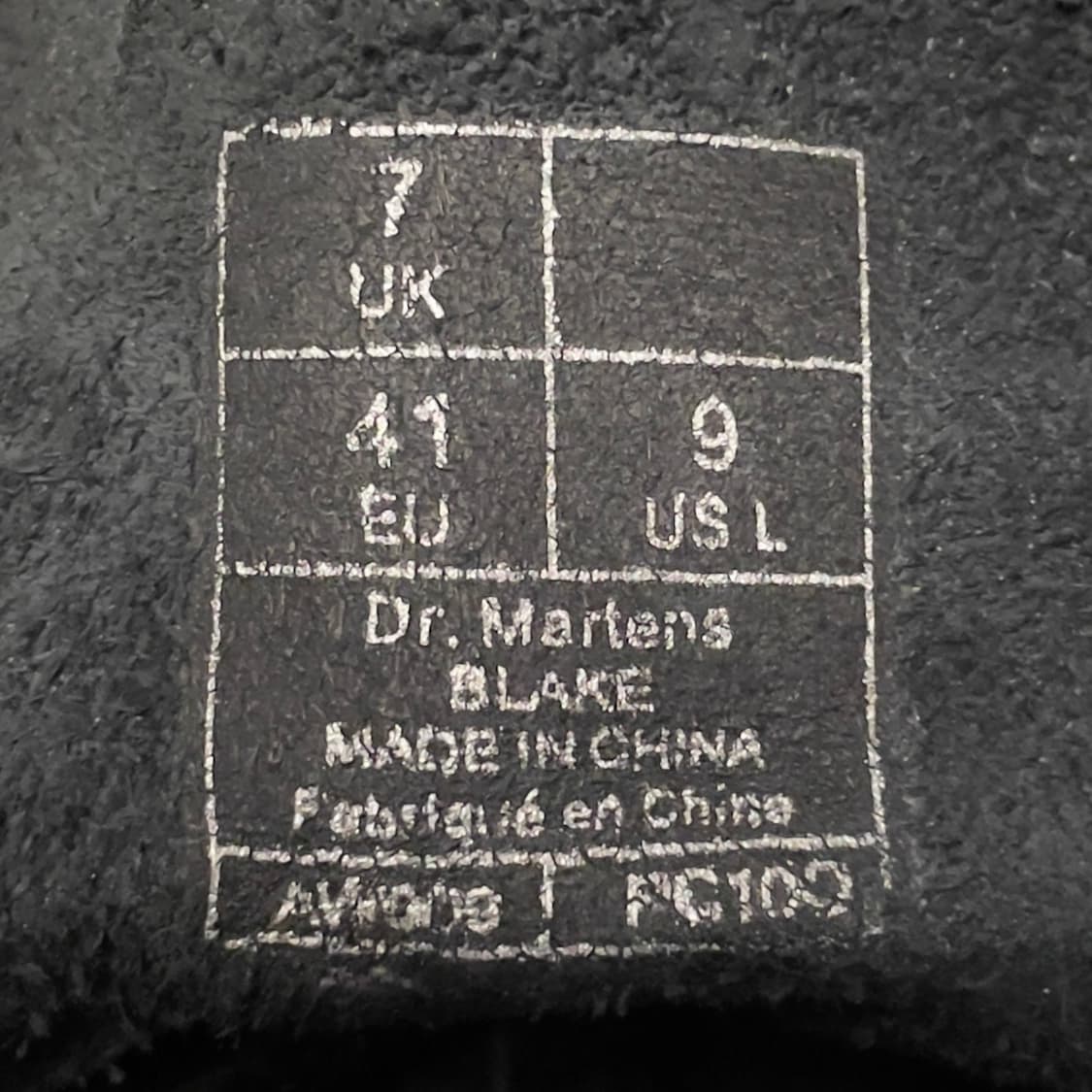 닥터마틴 블레이크 블랙 부츠   상품이미지5